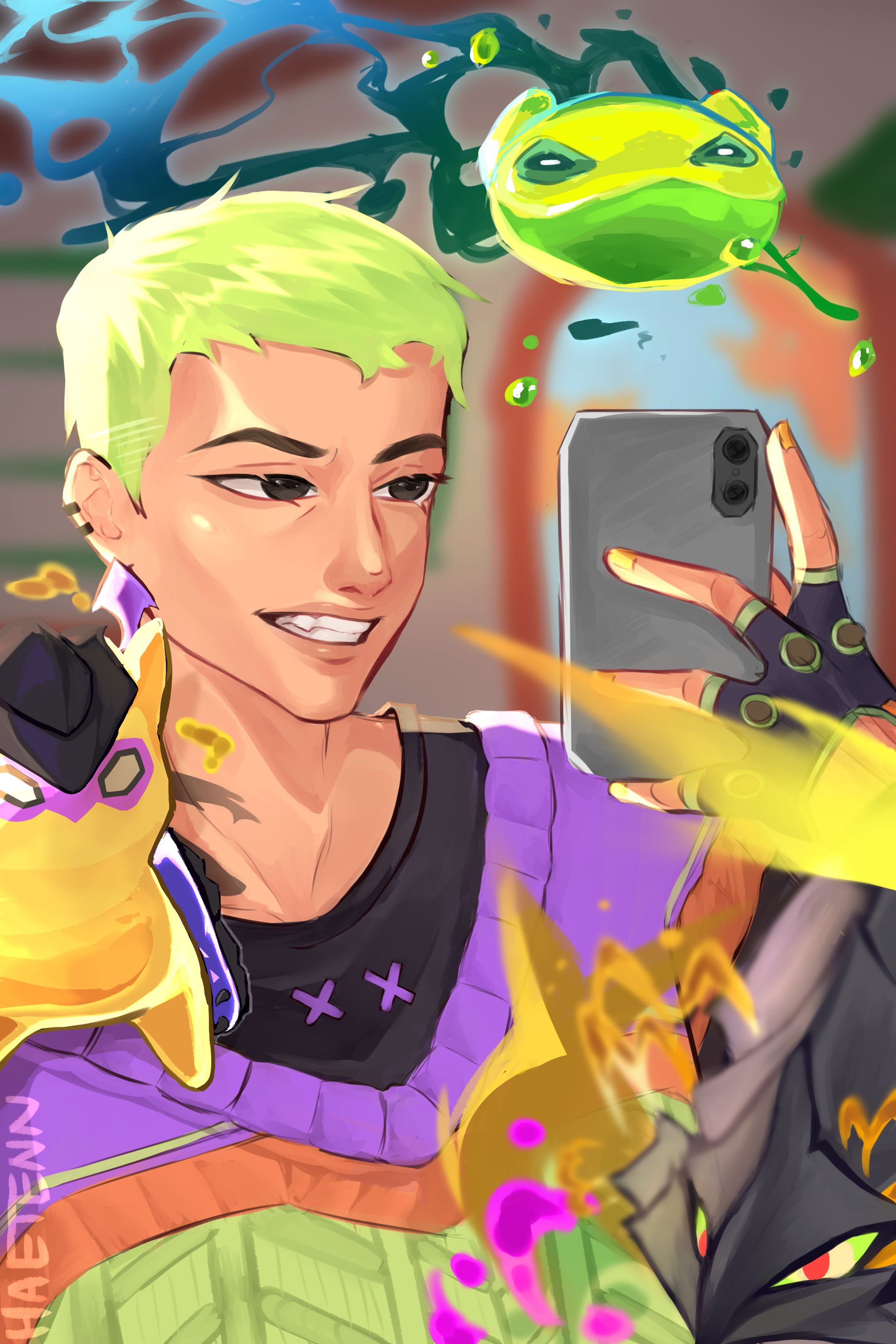 Gekko fanart-1