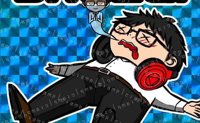 似顔絵ステッカー