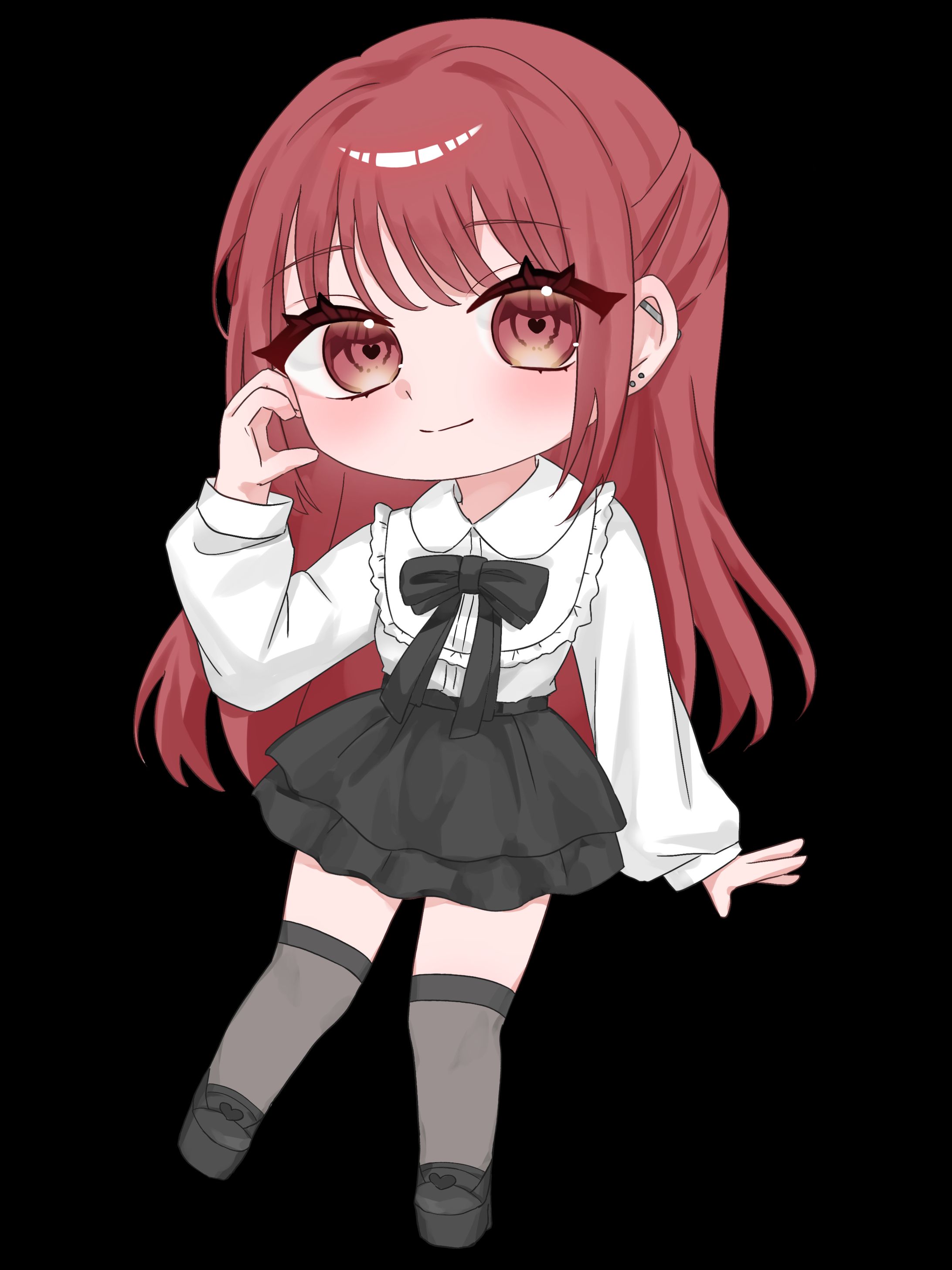 あむ様 SD全身立ち絵-1