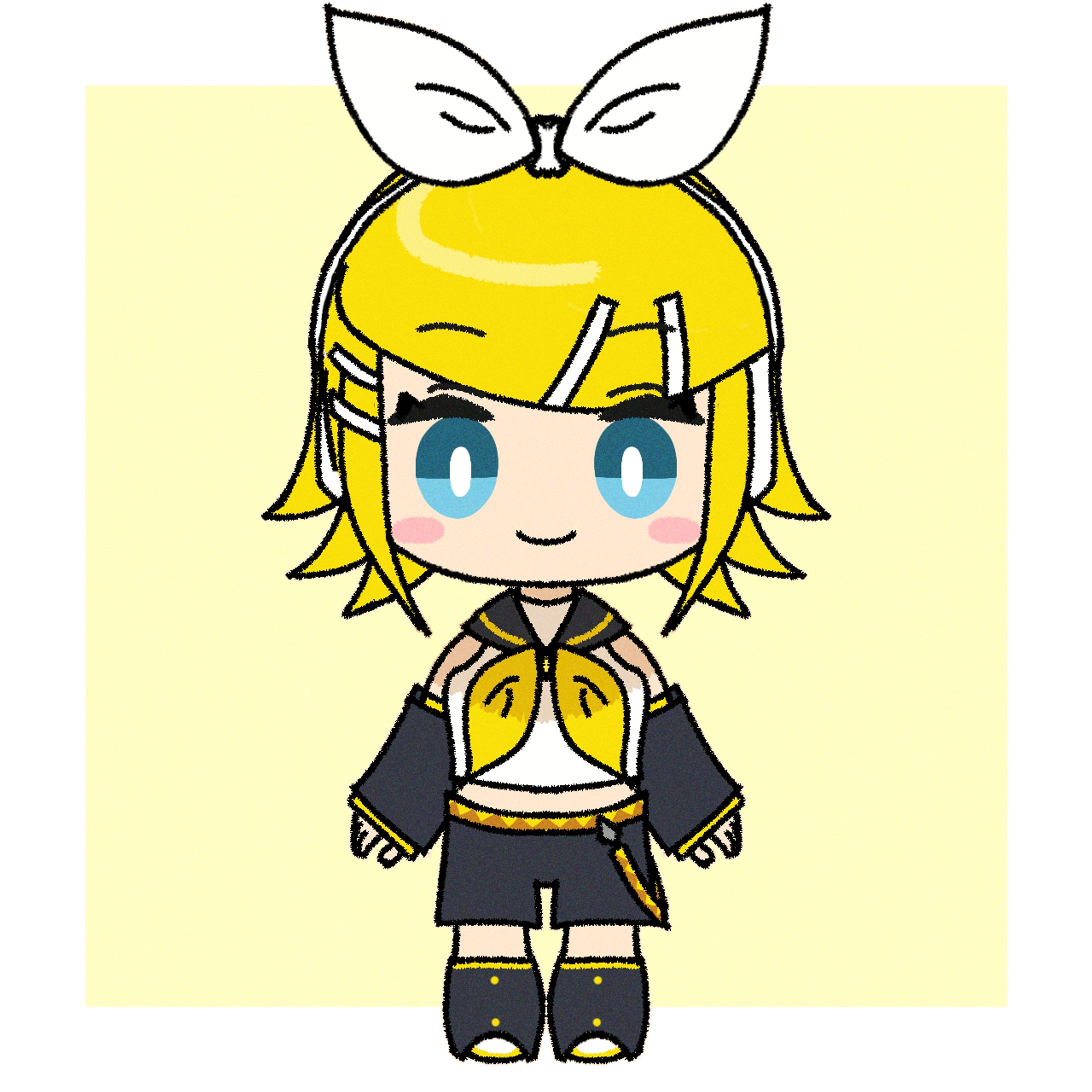 鏡音リン デフォルメキャラクター-1
