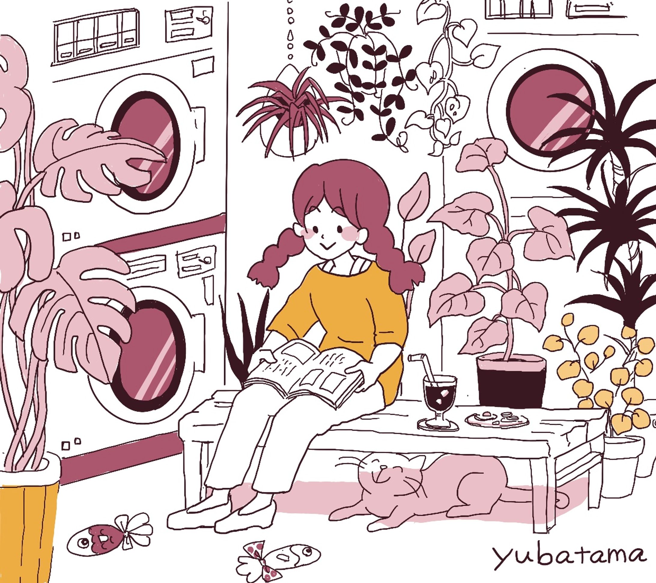 レトロ印刷jam様　日めくりカレンダーイラスト-1