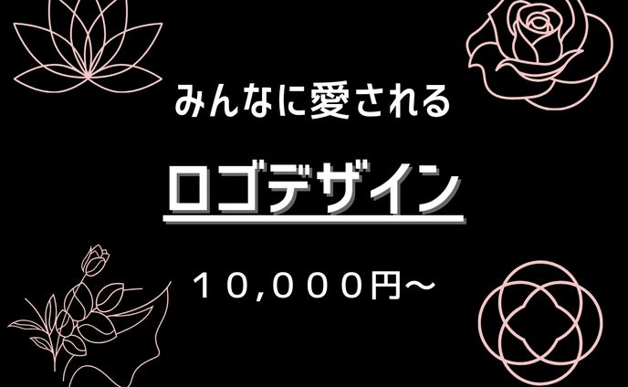 「ロゴデザイン制作」を商品としたココナラ用のサムネイル