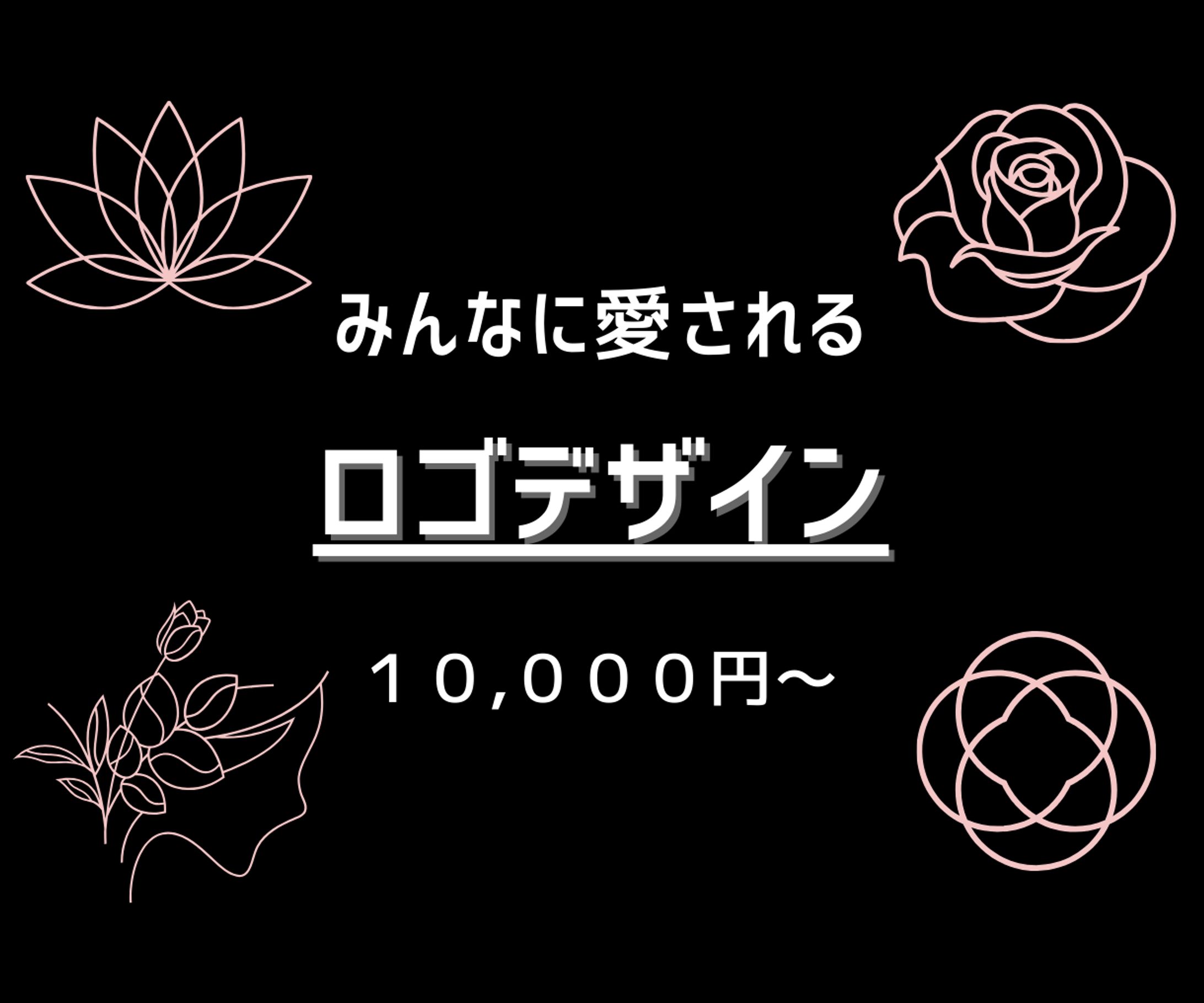 「ロゴデザイン制作」を商品としたココナラ用のサムネイル-1