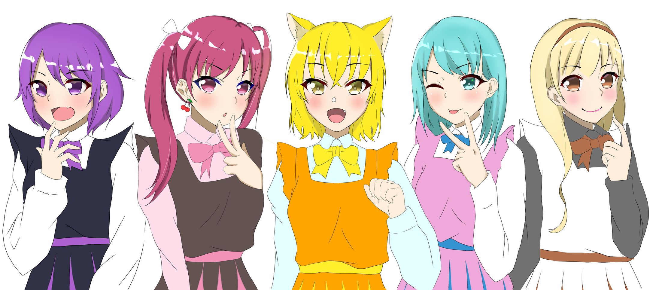 五人の歌い手アイドル-1