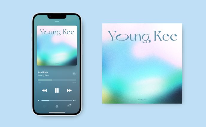 Young Kee「Acid Rain」 /  ARTWORK DESIGN