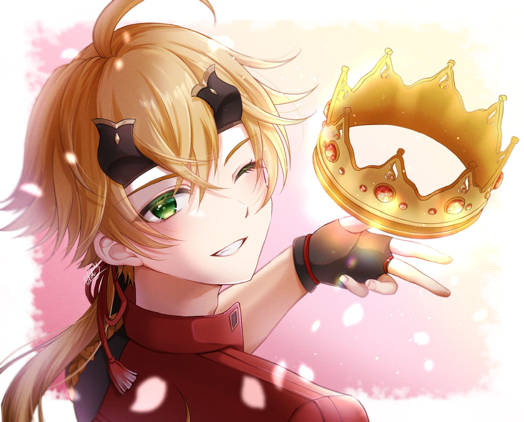 原神ファンアート(トーマ)-1