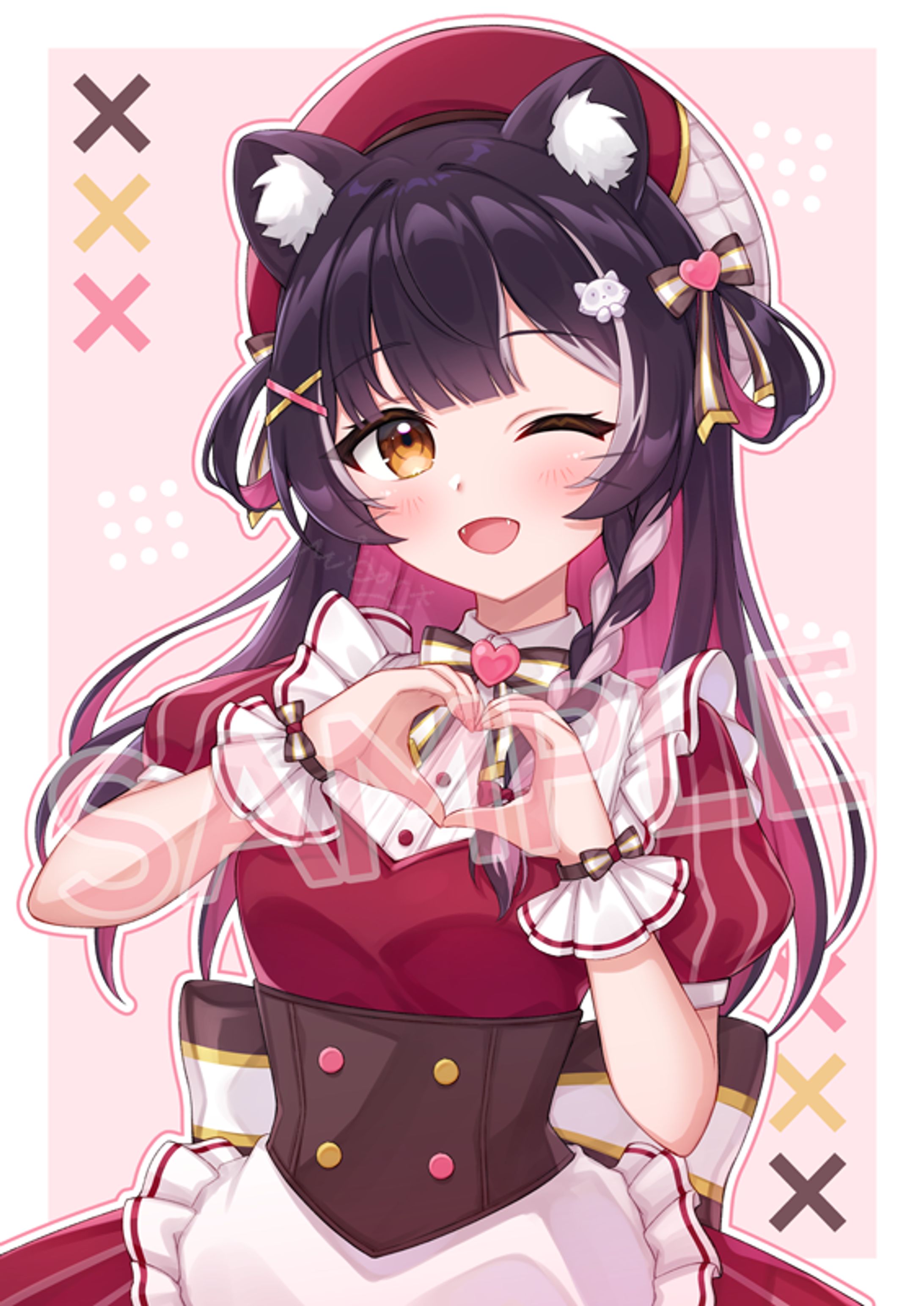 Raki Kazuki様 バレンタイン用イラスト-1