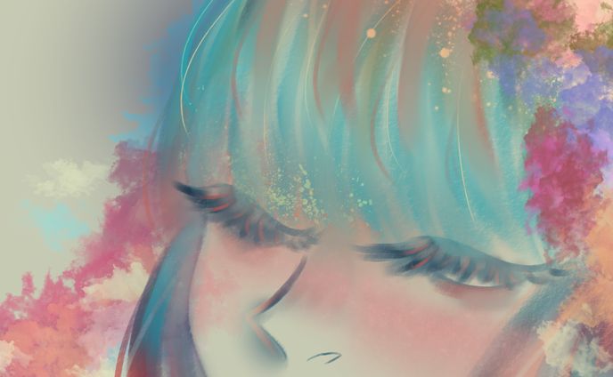 Original Art - Reverse reef - Close up