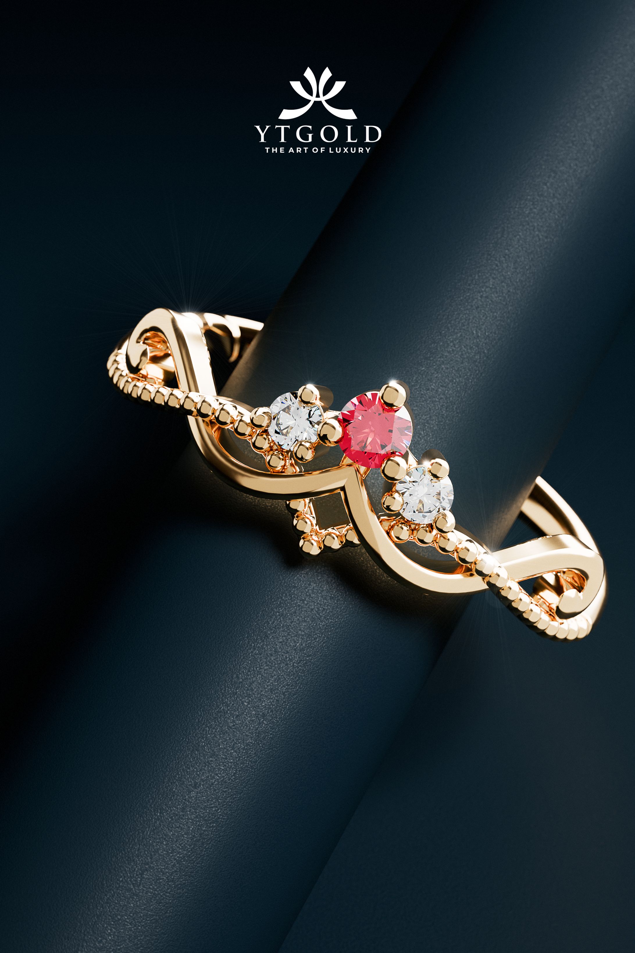 Gold Rings Render For YT GOLD-1