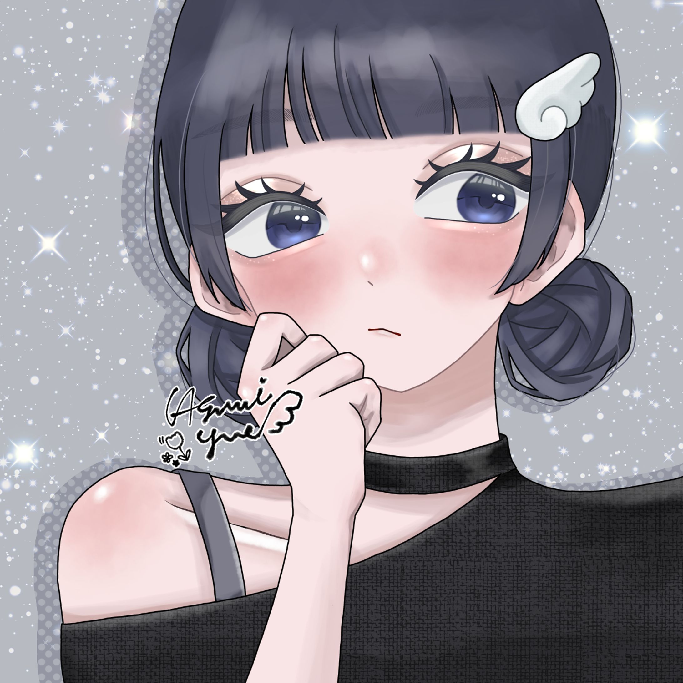 羽澄ゆえ アイコンイラスト-1