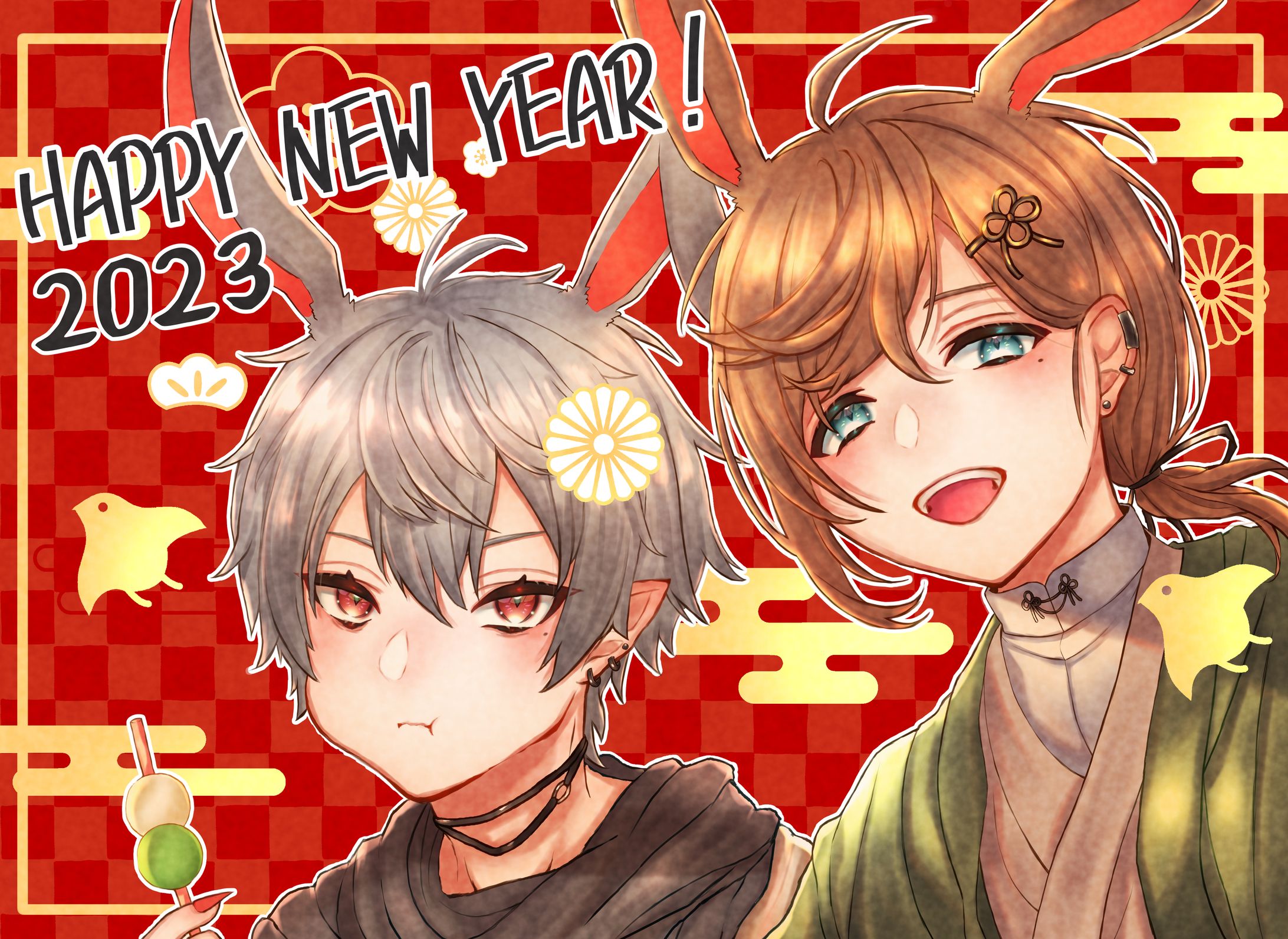 ChroNoiRお正月イラスト2023-1