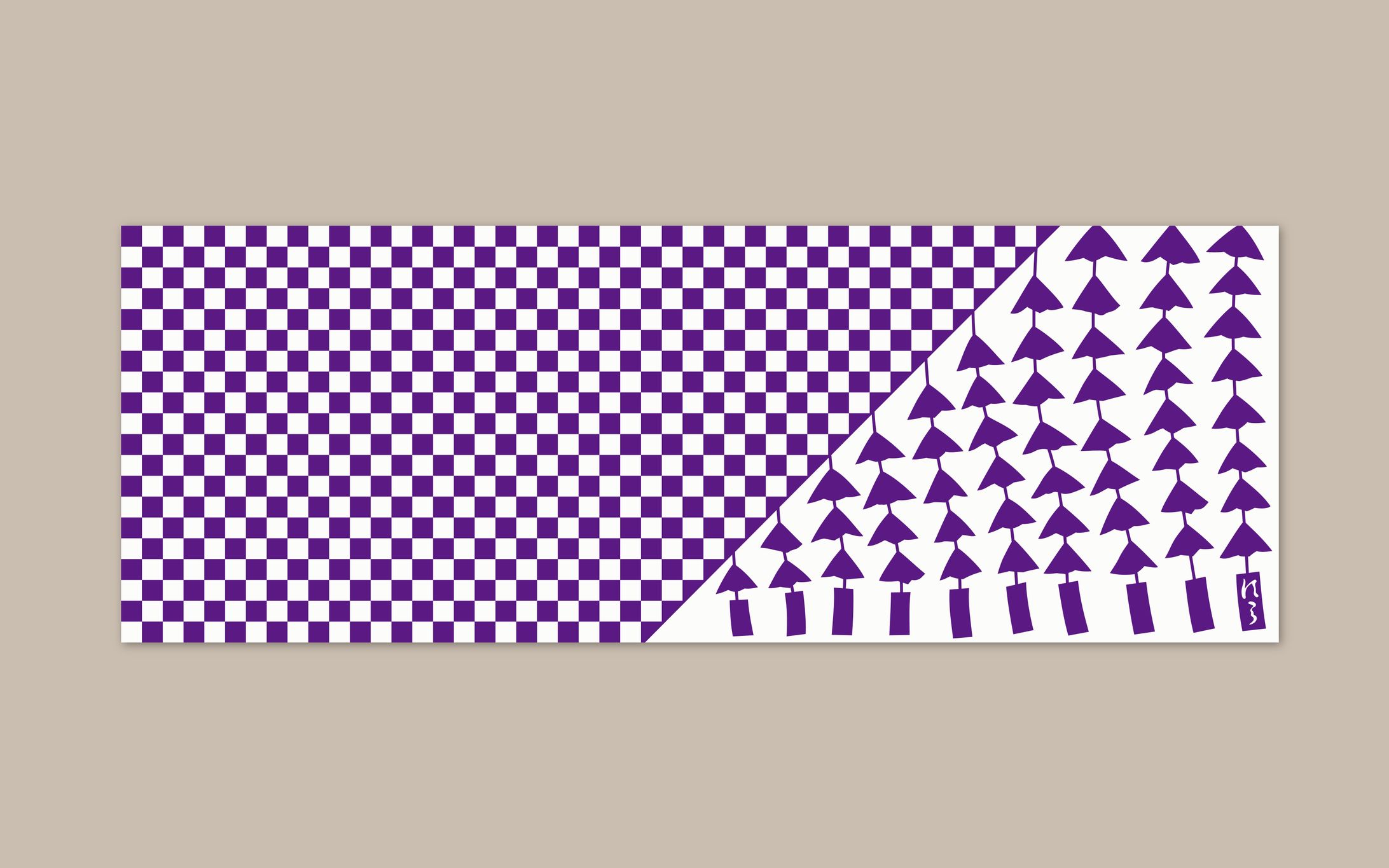 手ぬぐいデザイン/小田原若狭流祭りばやし原町囃子連様-1