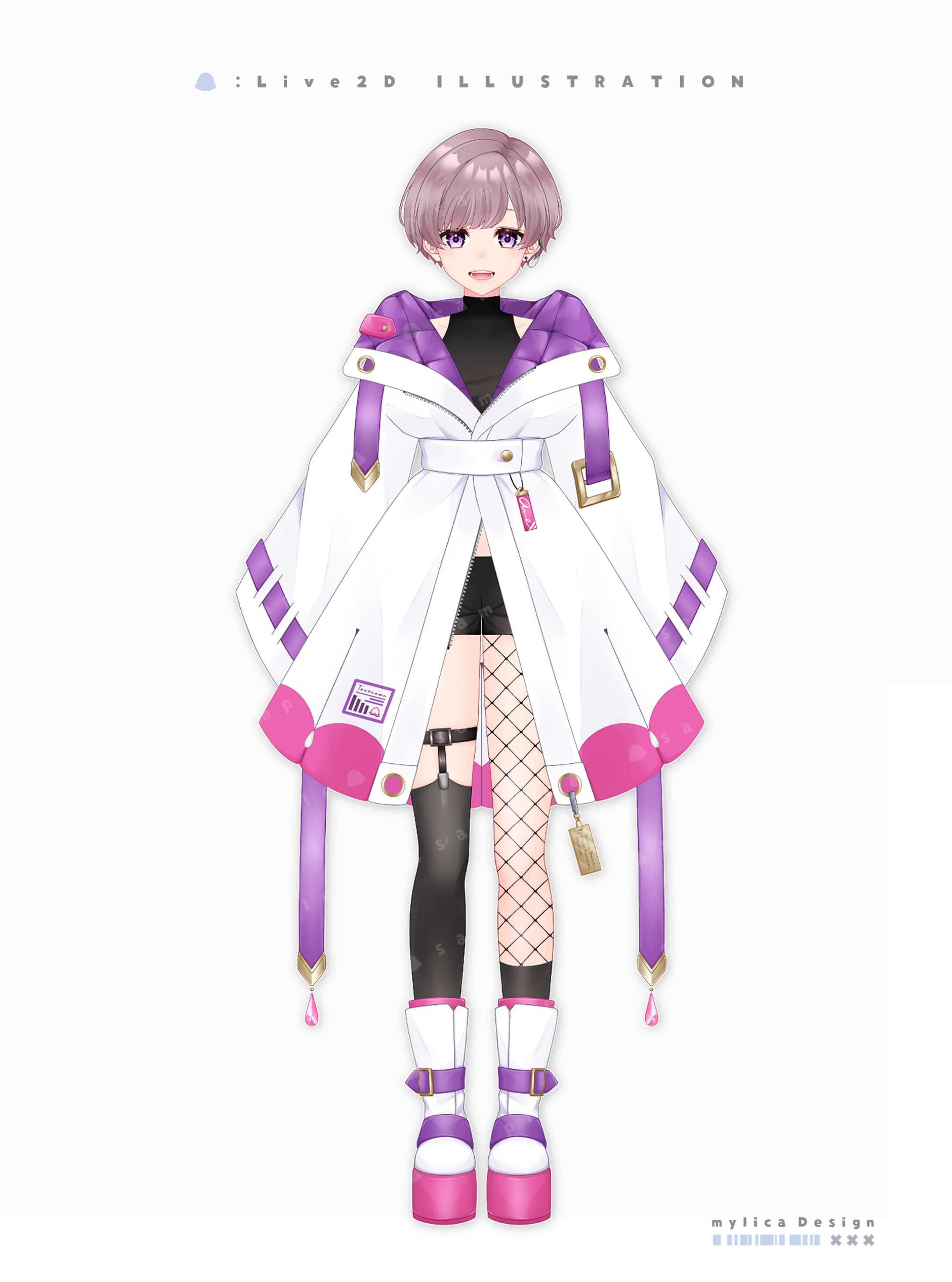 桃里あめ / Live2D ILLUSTRATION-1