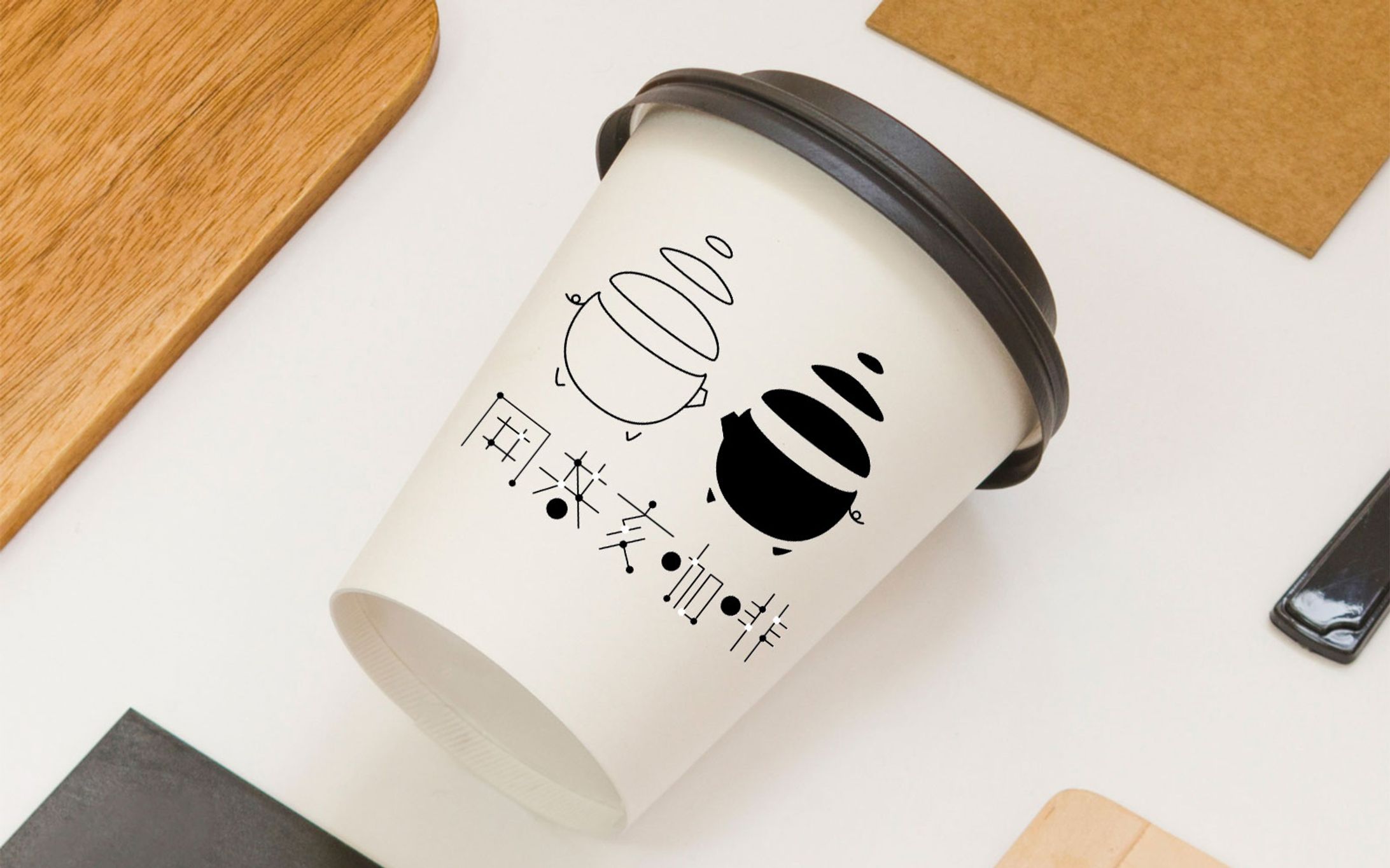 カフェロゴ | 囲碁亥珈琲（いこいコーヒー）-1