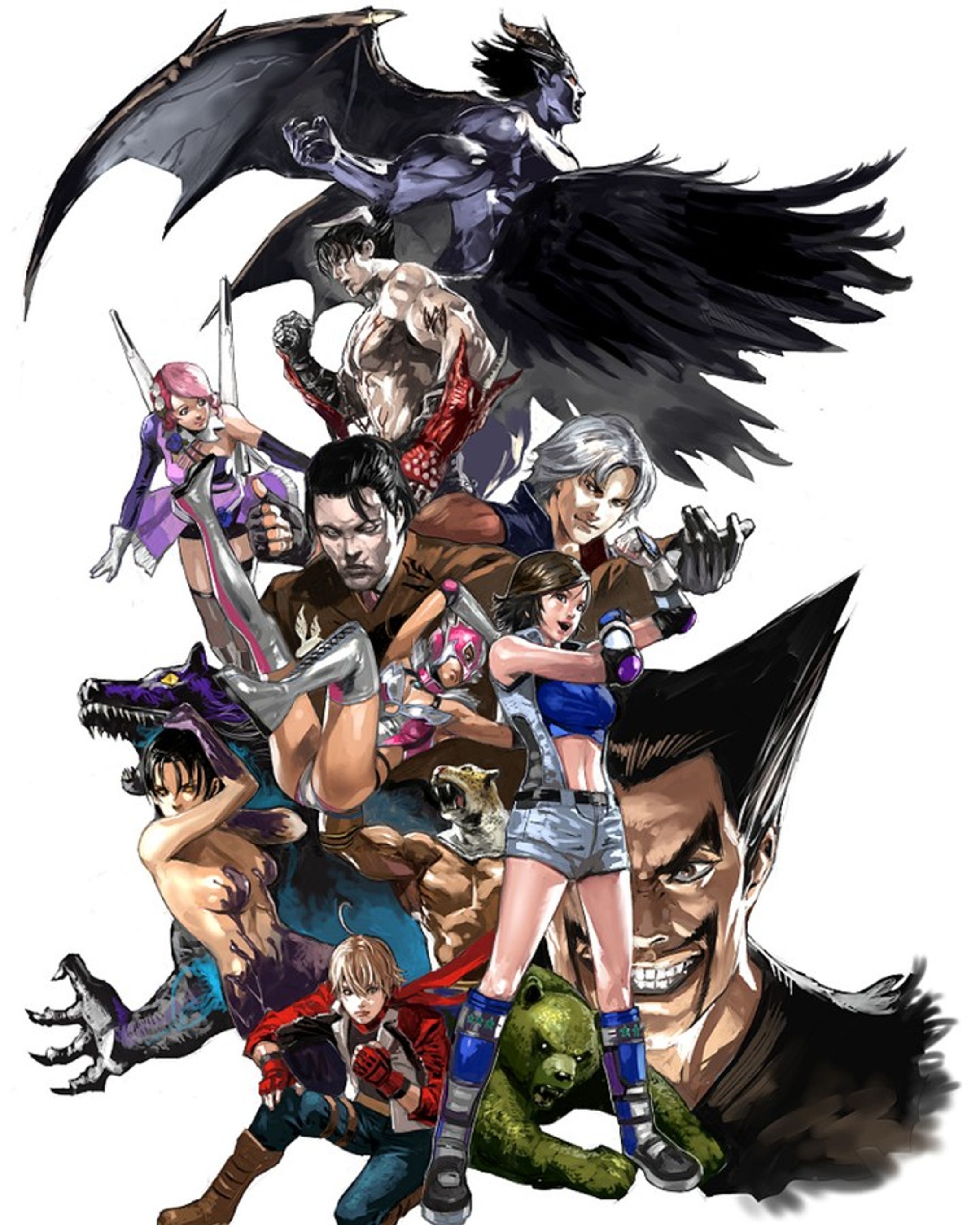 MASTERCUP.7イベント用に以前描かせていただいたイラスト。5年前のものです。
今ではカッコよく描けたとお気に入りの絵ですが、完成した当時は出来に納得いかずに数ヵ月落ち込んでいました^^; #illustration #drawing #art #tekken #asukakazama #heihachimishima #leo #kuma #jaycee #king #unknown #alisabosconovitch #sergeidragunov #leechaolan #deviljin #devilkazuya #鉄拳 #風間飛鳥 #三島平八 #レオ #クマ #キング #ジェイシー #アンノウン #アリサボスコノビッチ #セルゲイドラグノフ #ドラグノフ #リーチャオラン #デビル仁 #デビルカズヤ-1
