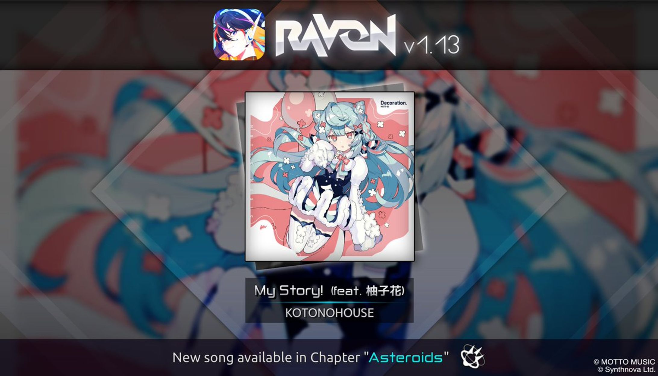 リズムゲーム「RAVON」楽曲収録-1