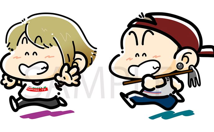 Youtuber「島根きんちゃいtv」様 似顔絵イラスト作成