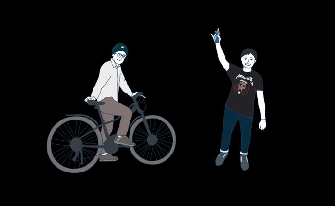 広報用プロフィールイラスト