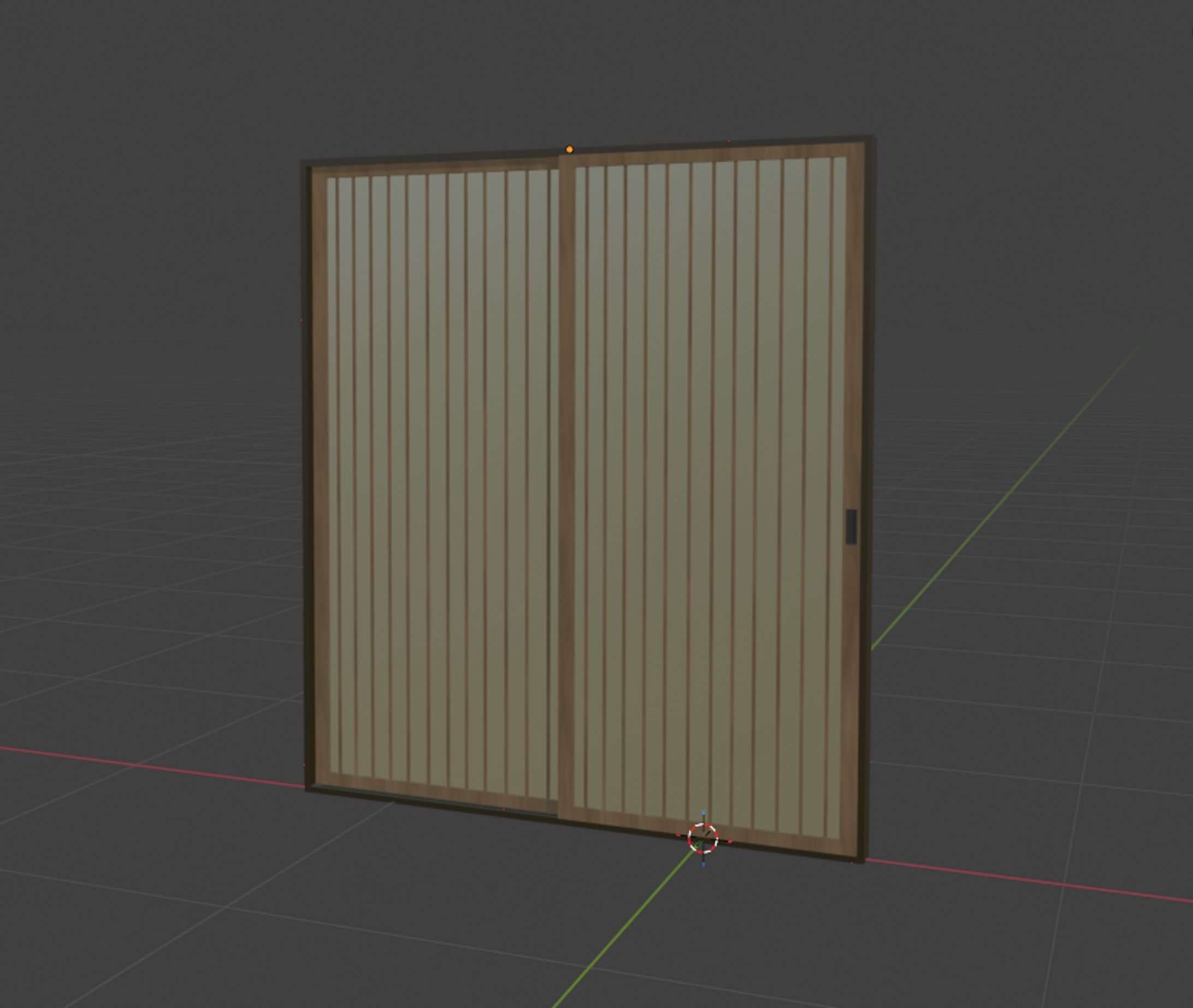 古民家の玄関扉-1