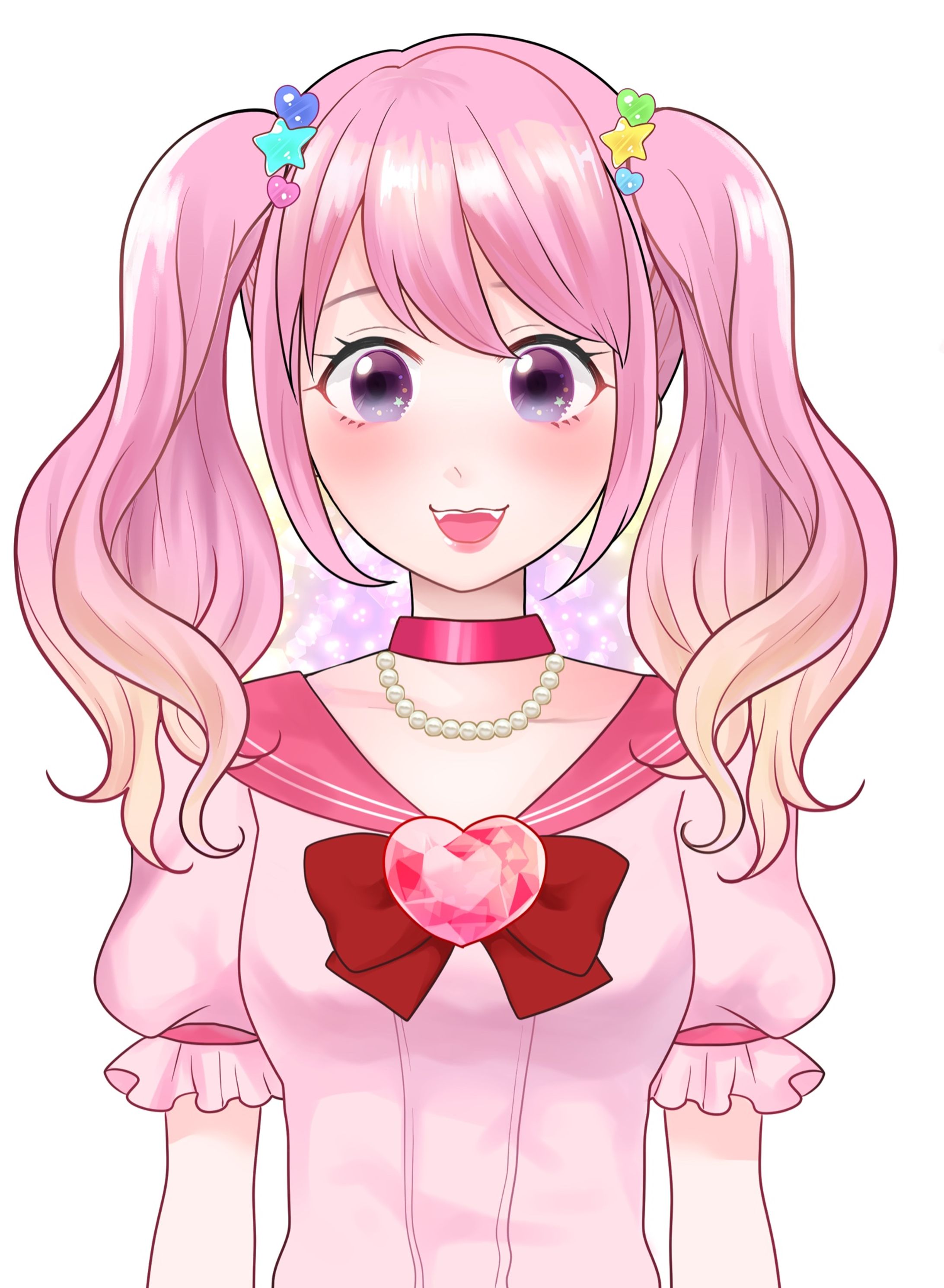 VTuber用立ち絵イラスト(バストアップ)-1
