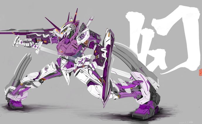 趣味で描いたミラージュフレーム