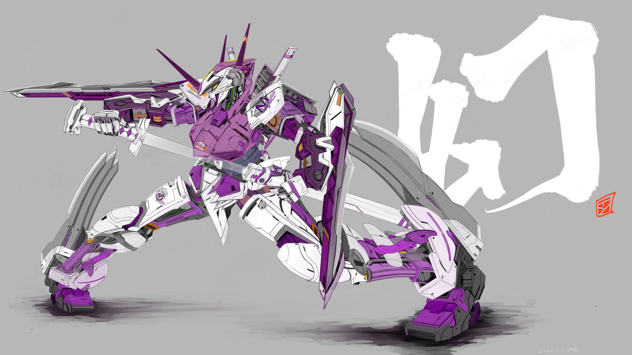 趣味で描いたミラージュフレーム-1