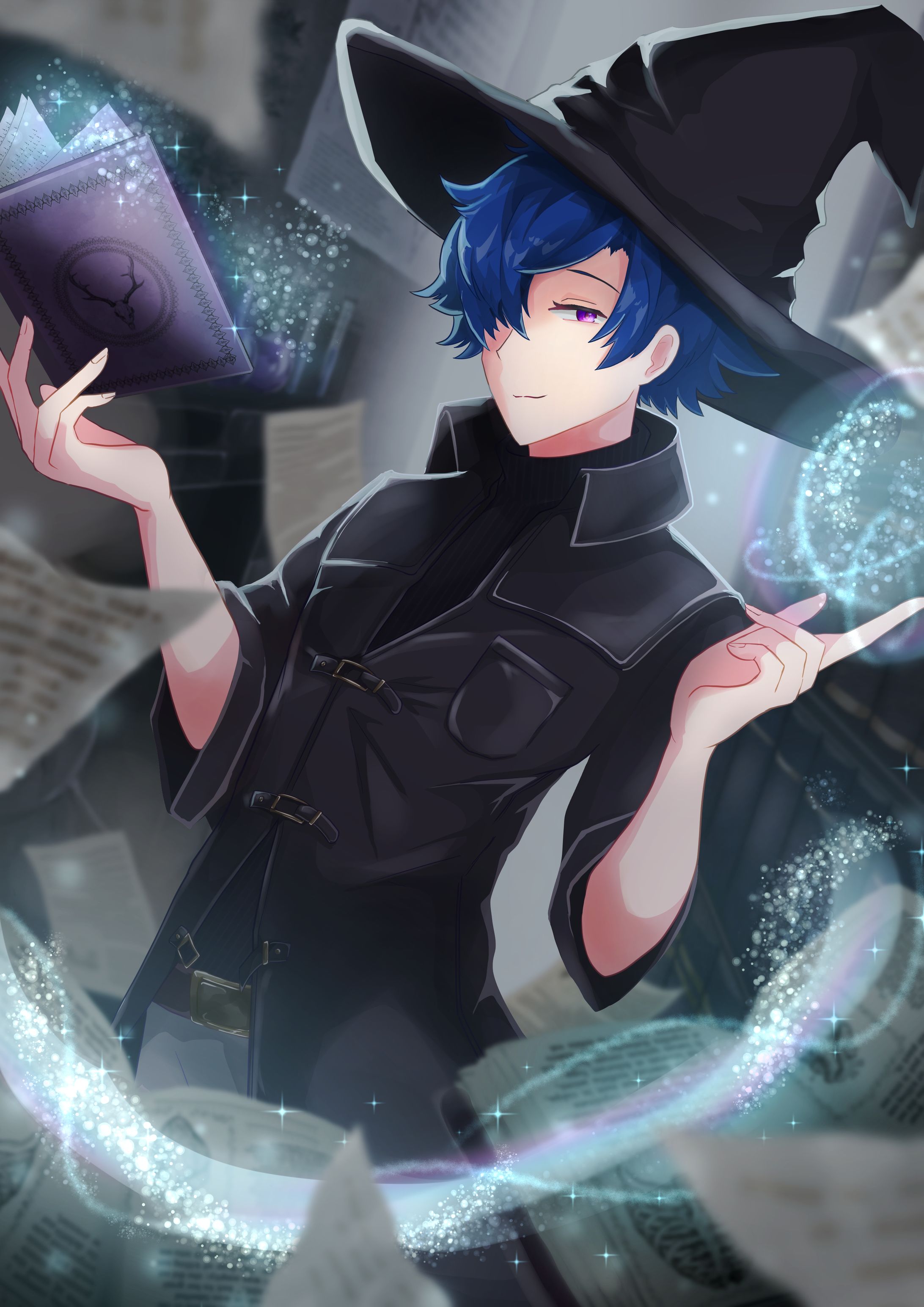 Halloween wizard🪄📕-1
