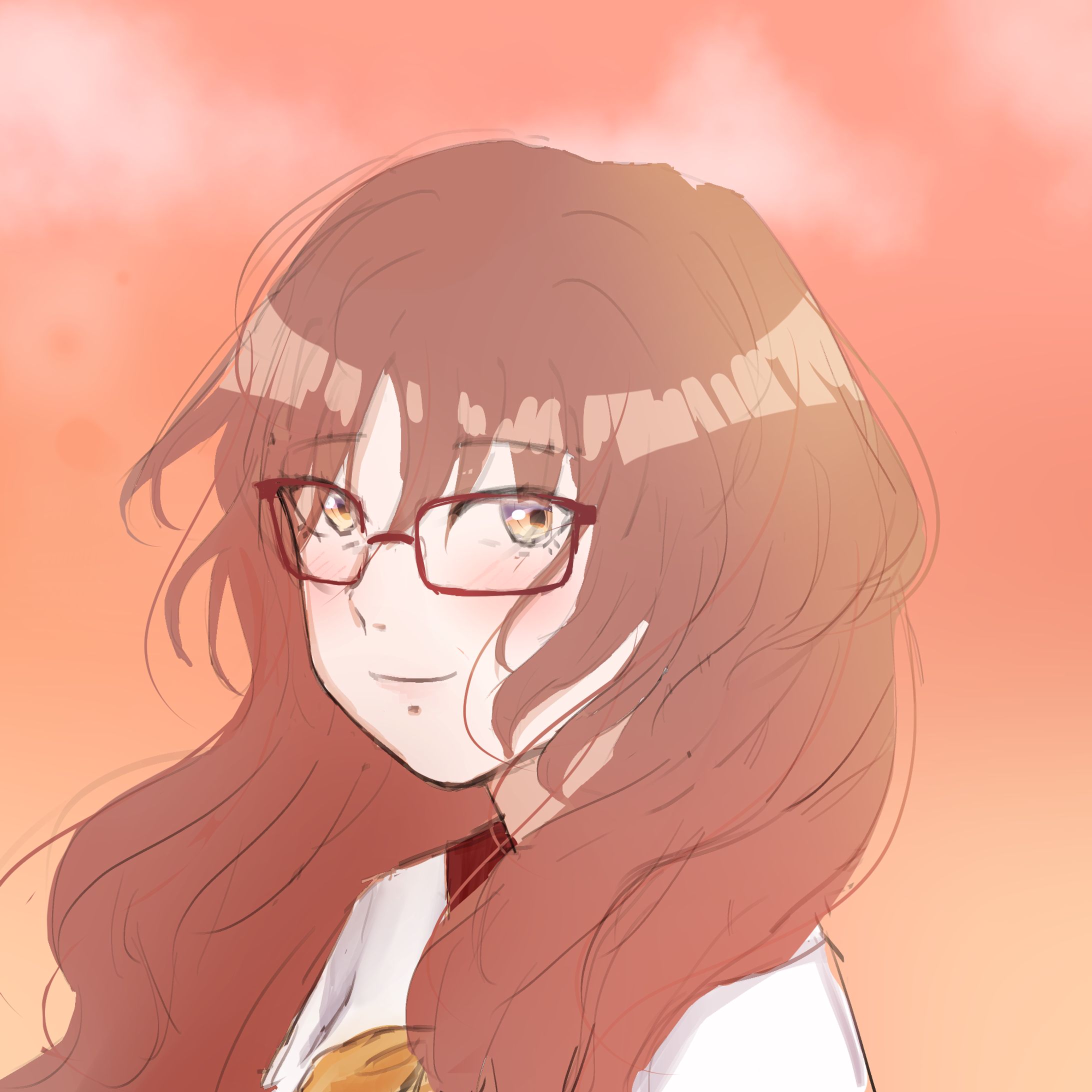 Mie Fanart (sketch lineart)-1