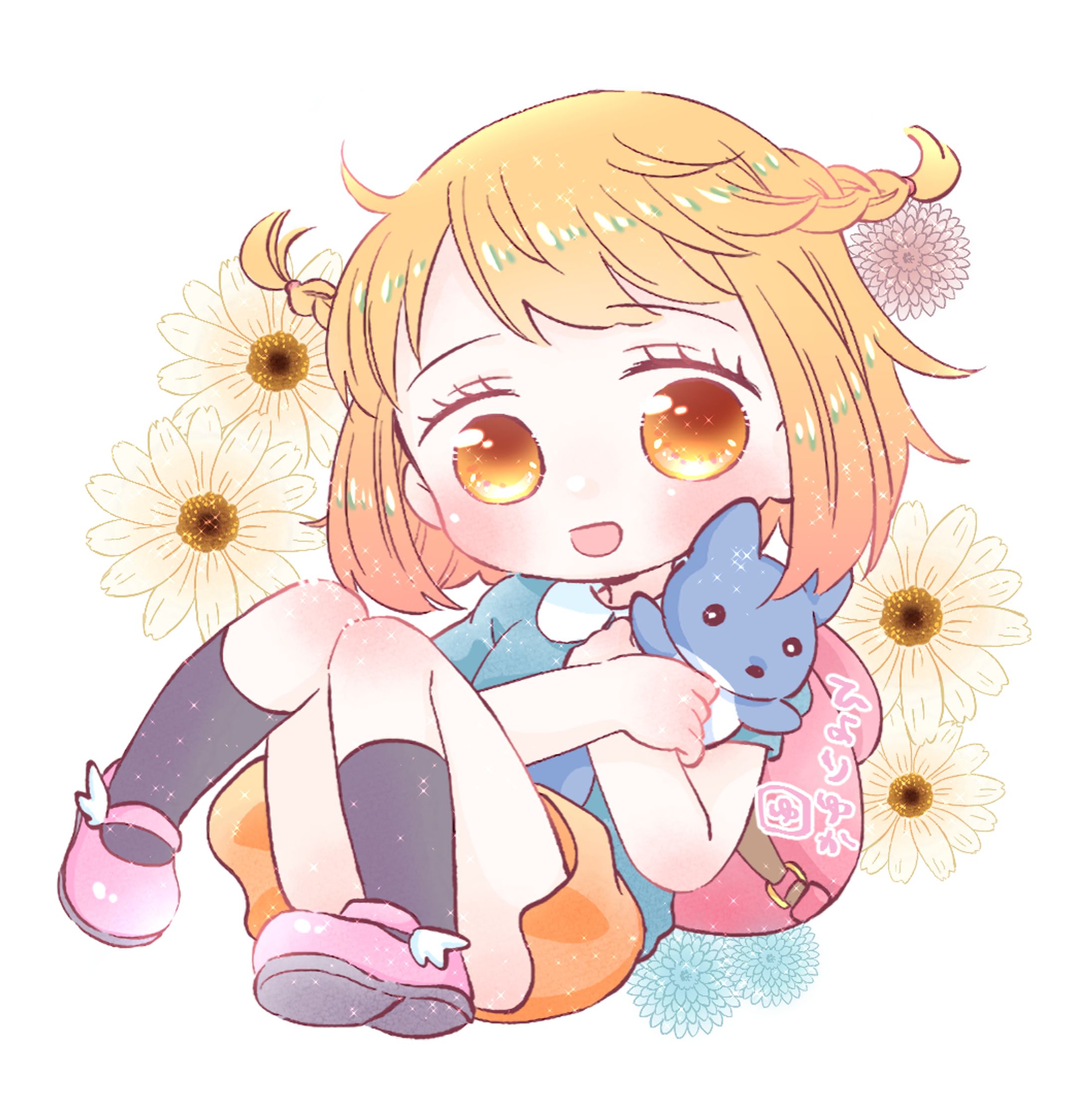 カラーイラスト｜デフォルメ、ミニキャラクター-1