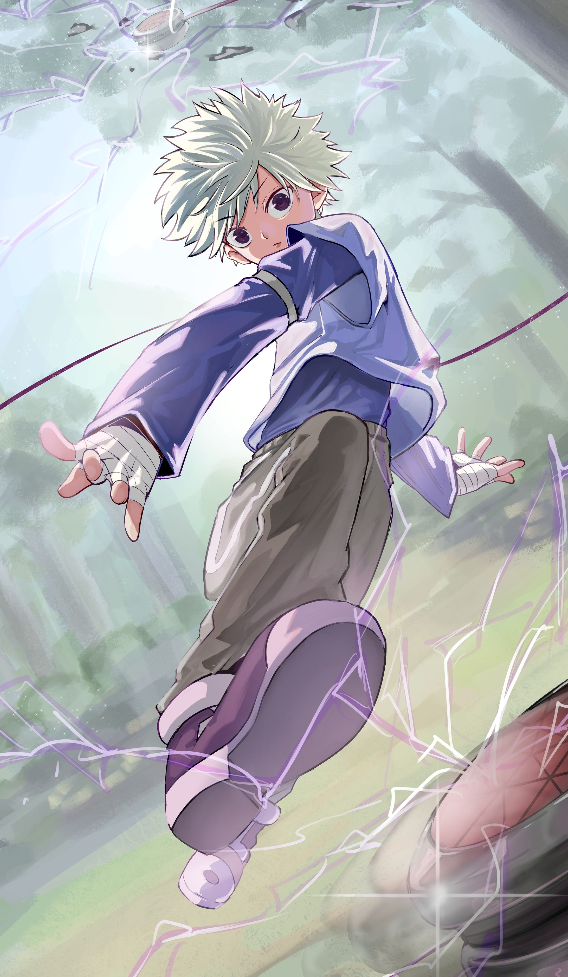 ハンターハンター　キルア　ファンアート-1