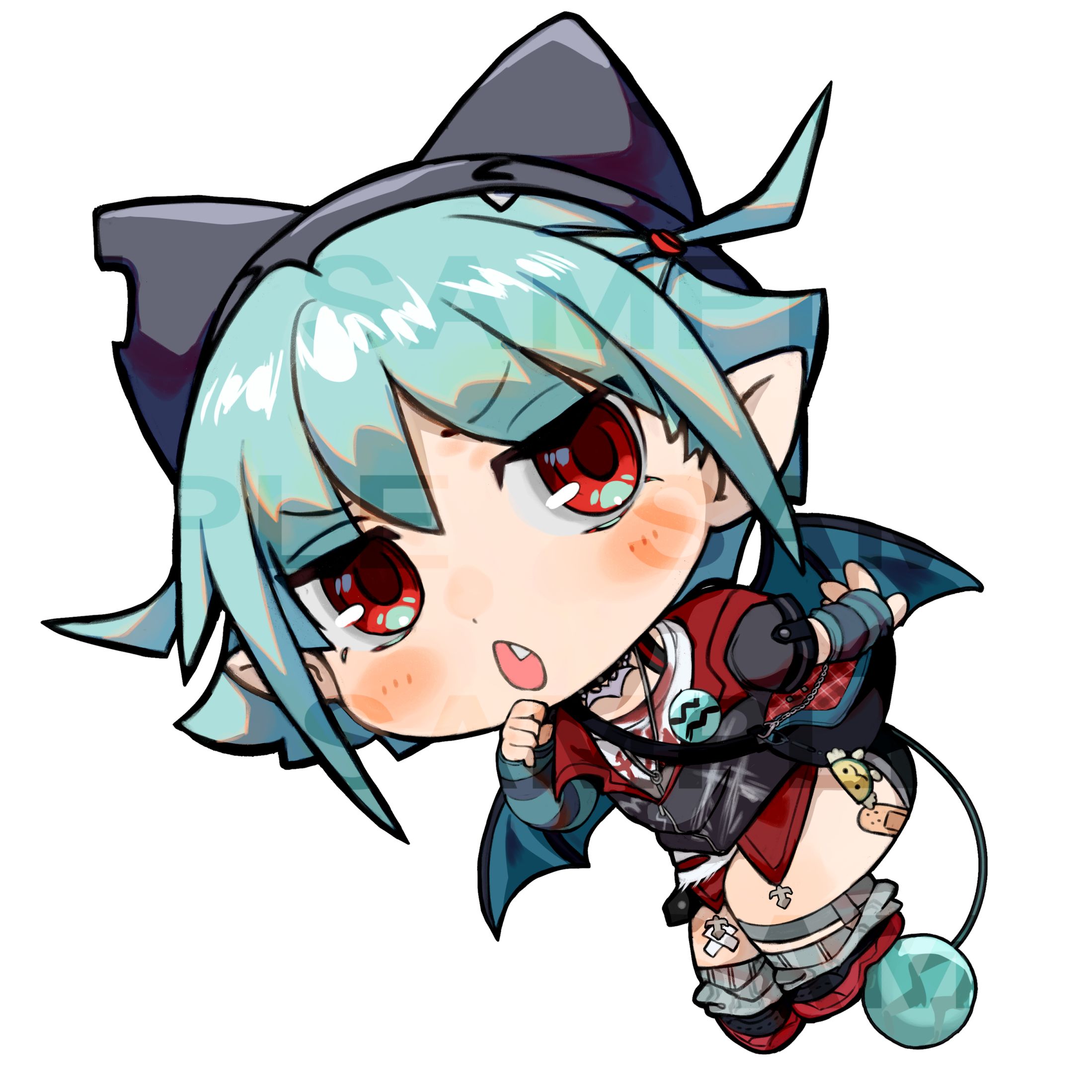 【Works】わらめろ様SDイラスト制作-1