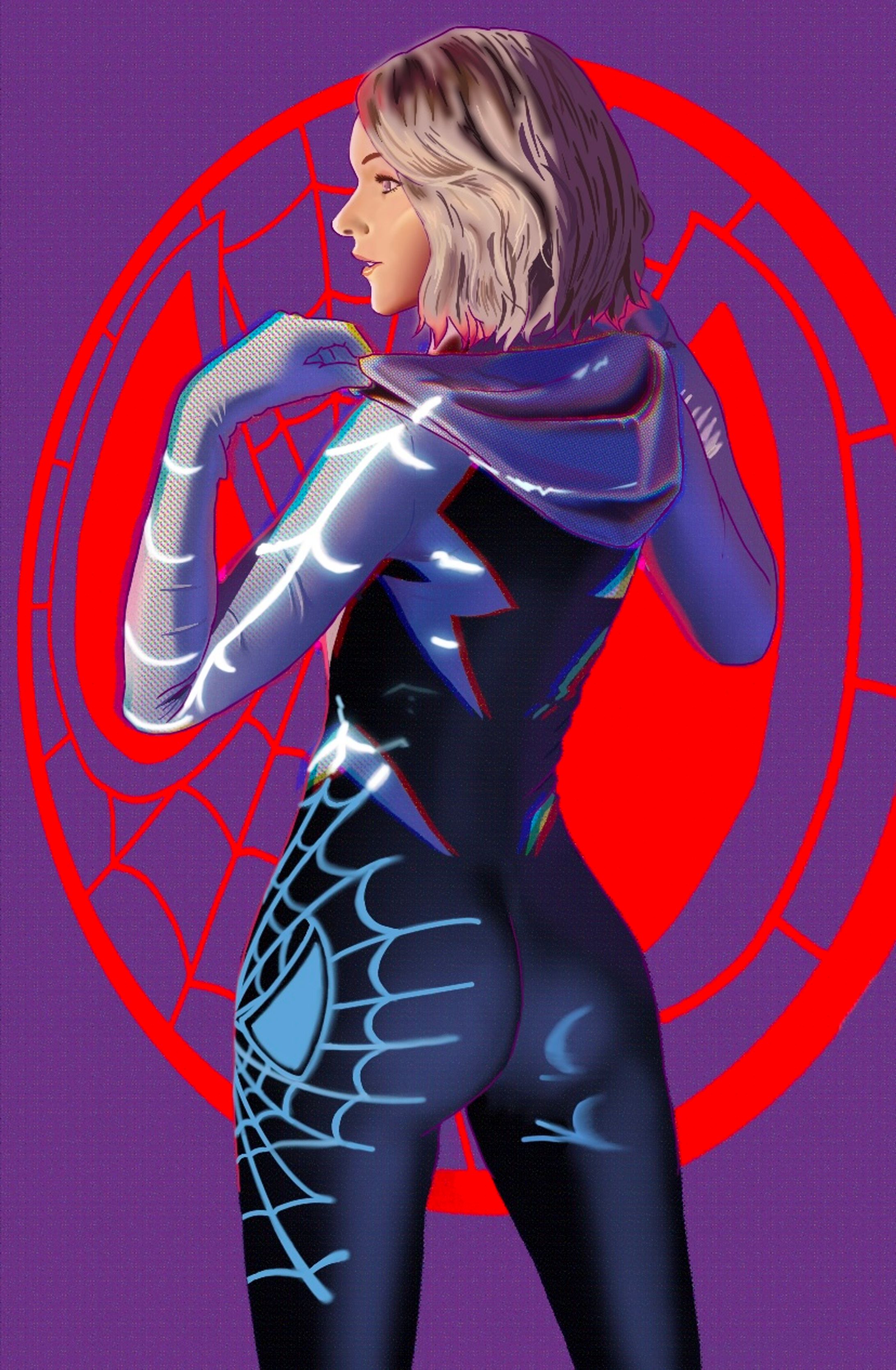ファンアート　スパイダー・グウェン-1