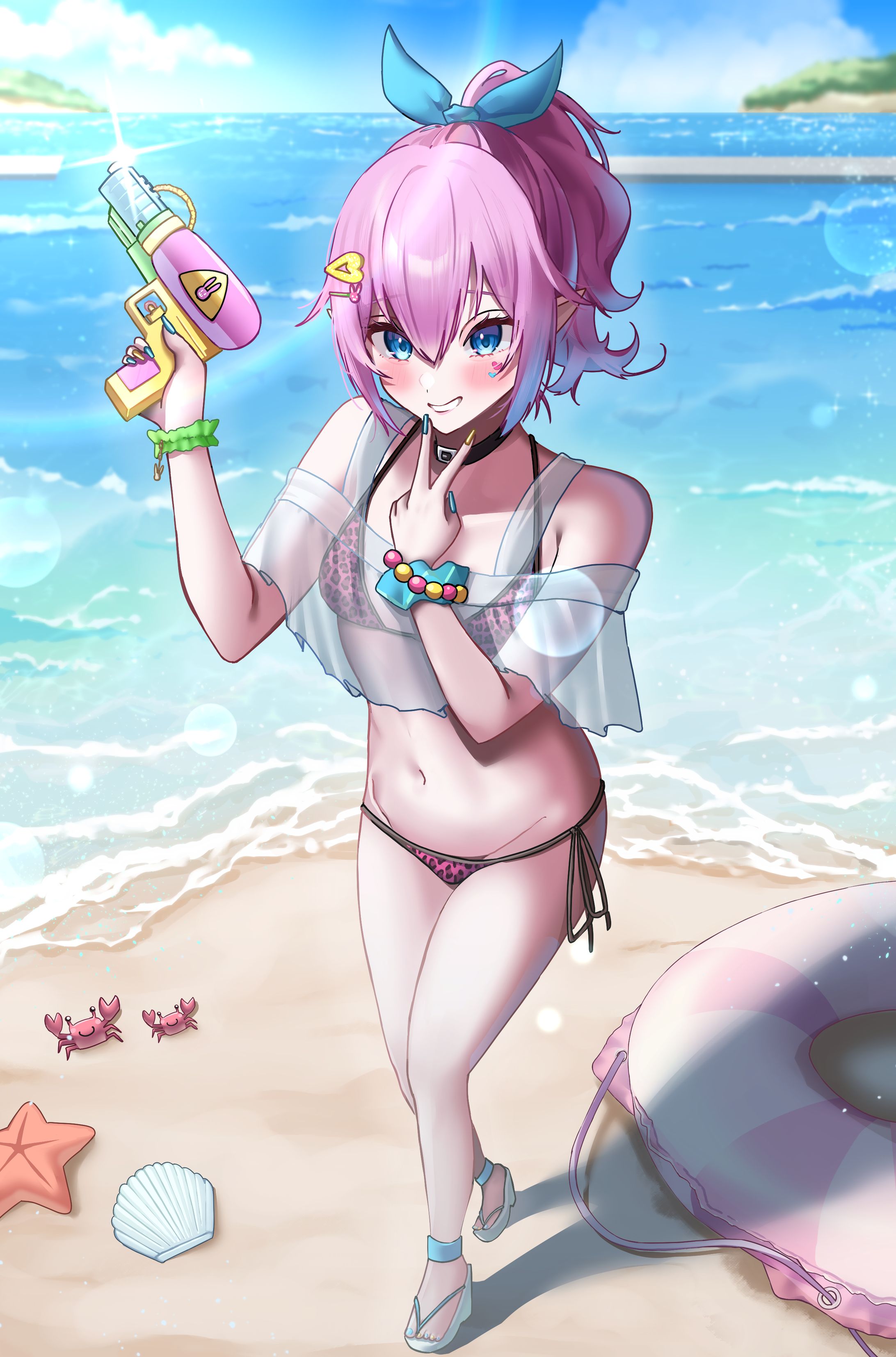 【お仕事】得札やよい様夏イラスト-1