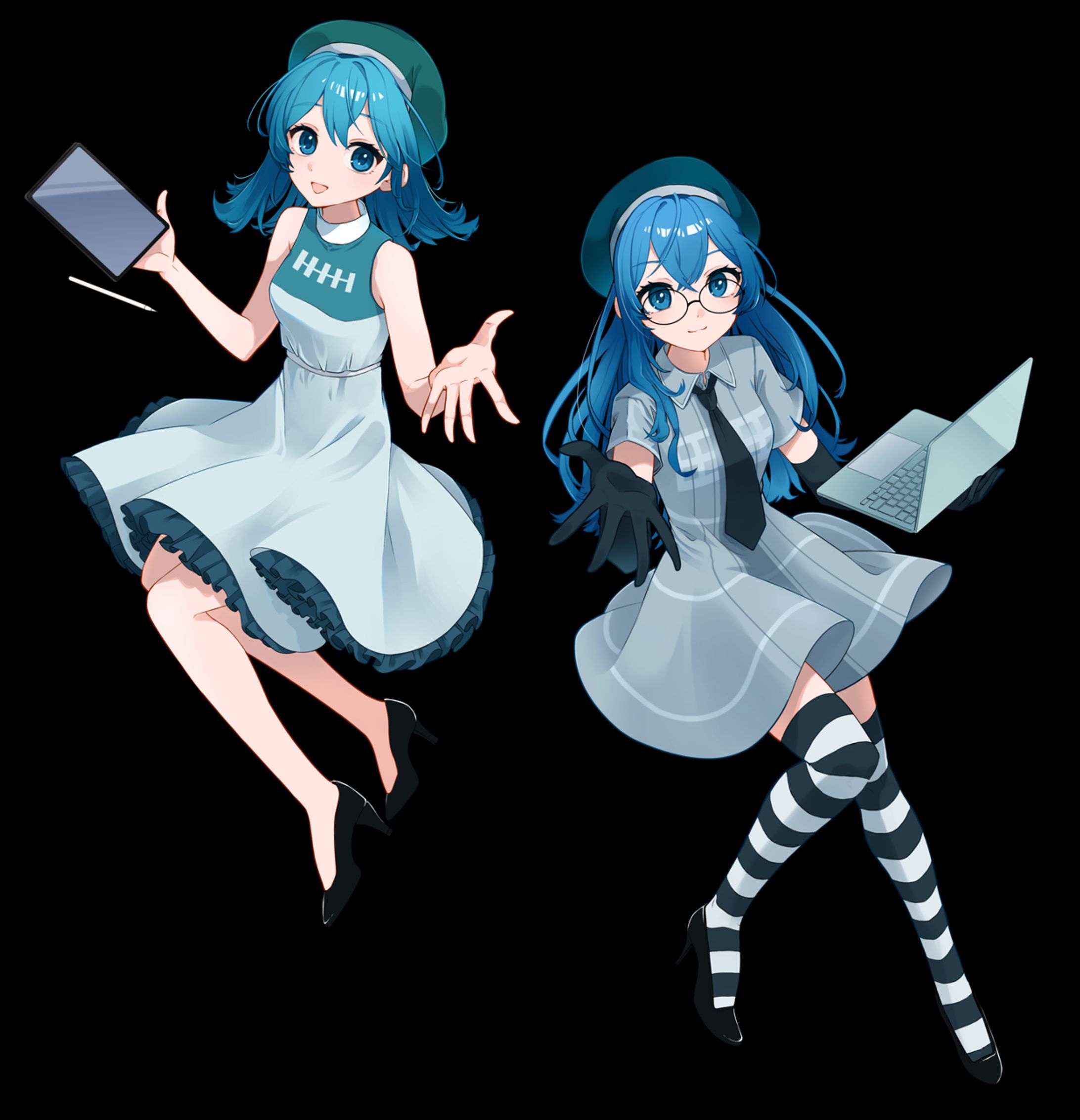 学校案内パンフレット表紙イラスト-1