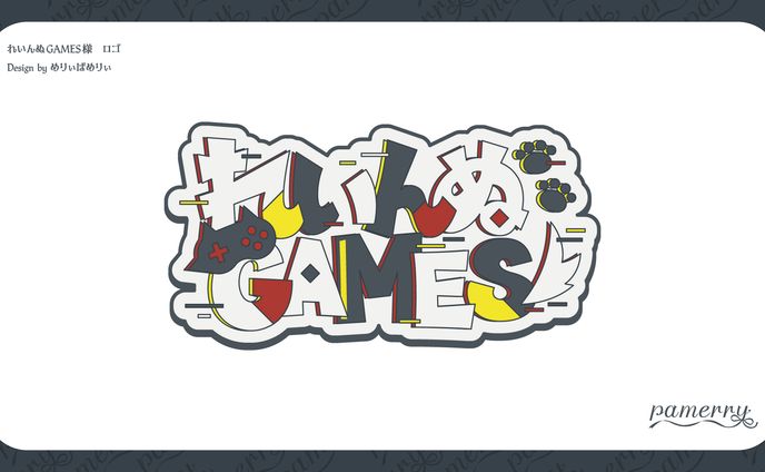 れいんぬGAMES様　ロゴ