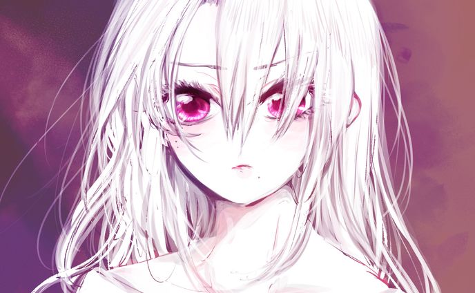 ラクガキ、女の子