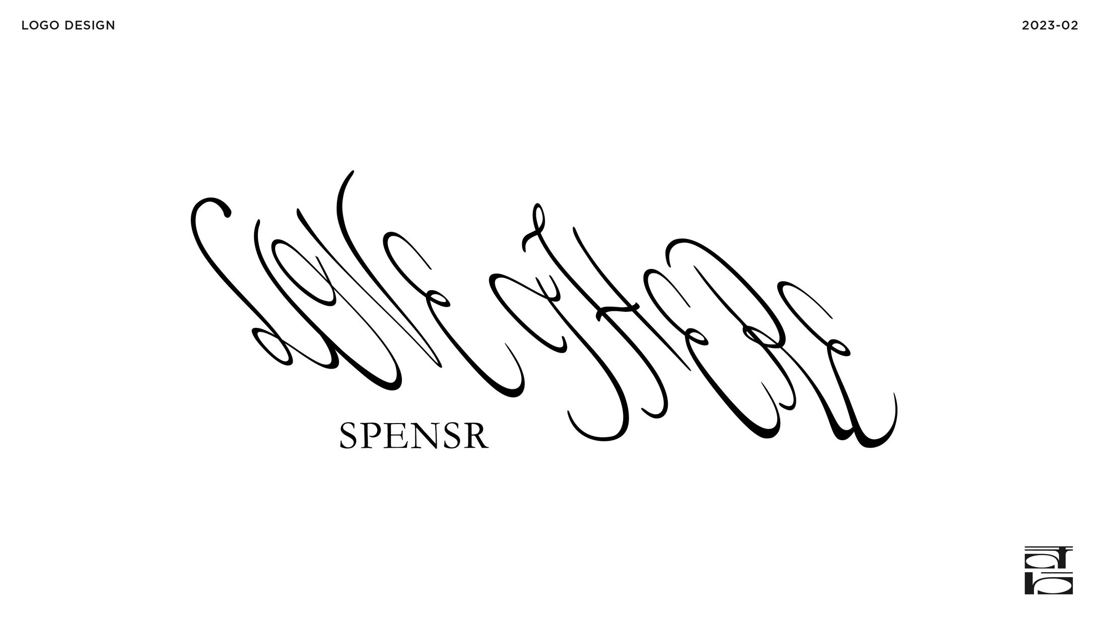 SPENSR「LOVE THERE」/ LOGO DESIGN-1