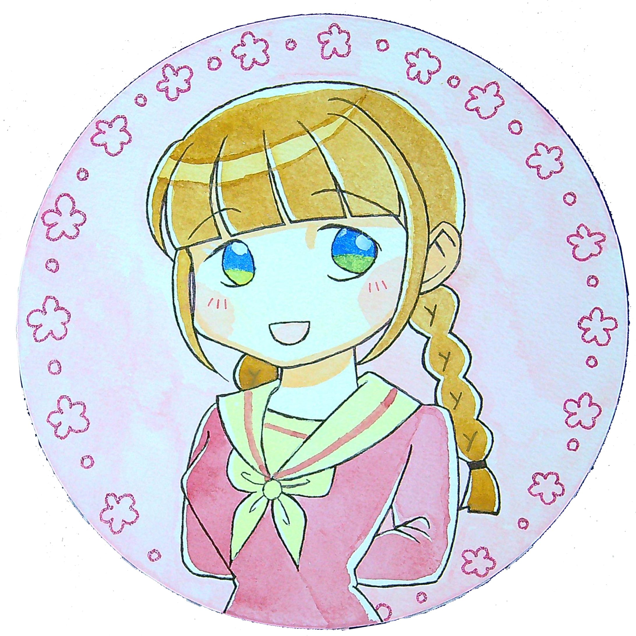 三つ編みセーラーちゃん-1