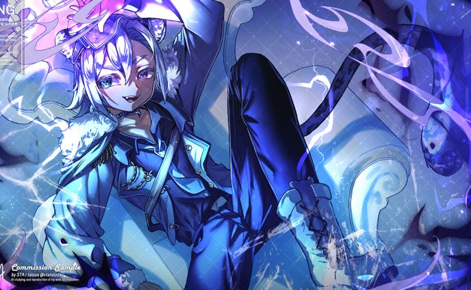 VTuber｜斯奧Theo｜出道賀圖