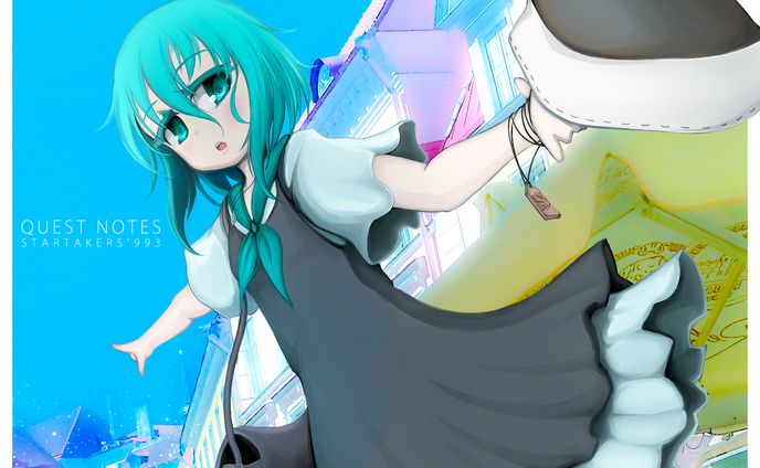 QuestNotesイラストサンプル