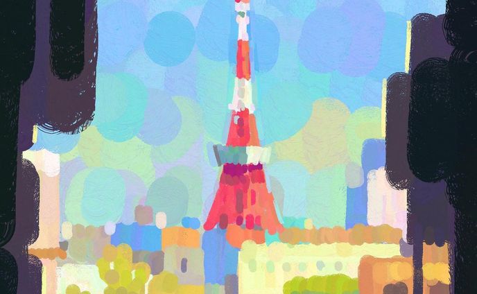08/30 Pleinairpril 
It’s my fifth year in Japan, and I’m surprised by the fact that I haven’t painted Tokyo tower for one single time. 
Now I did it, in an impressionistic way that they love🤷🏻‍♂️.
@warriorpainters 
.
.
.
#art #artwork #painting #paintingart #pleinairpainting #pleinair #pleinairpril #pleinairchallenge #tokyotower #heavypaint