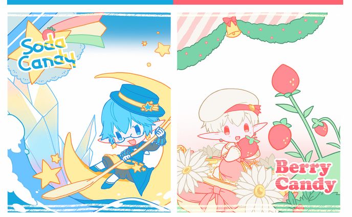 キャンディパッケージ風