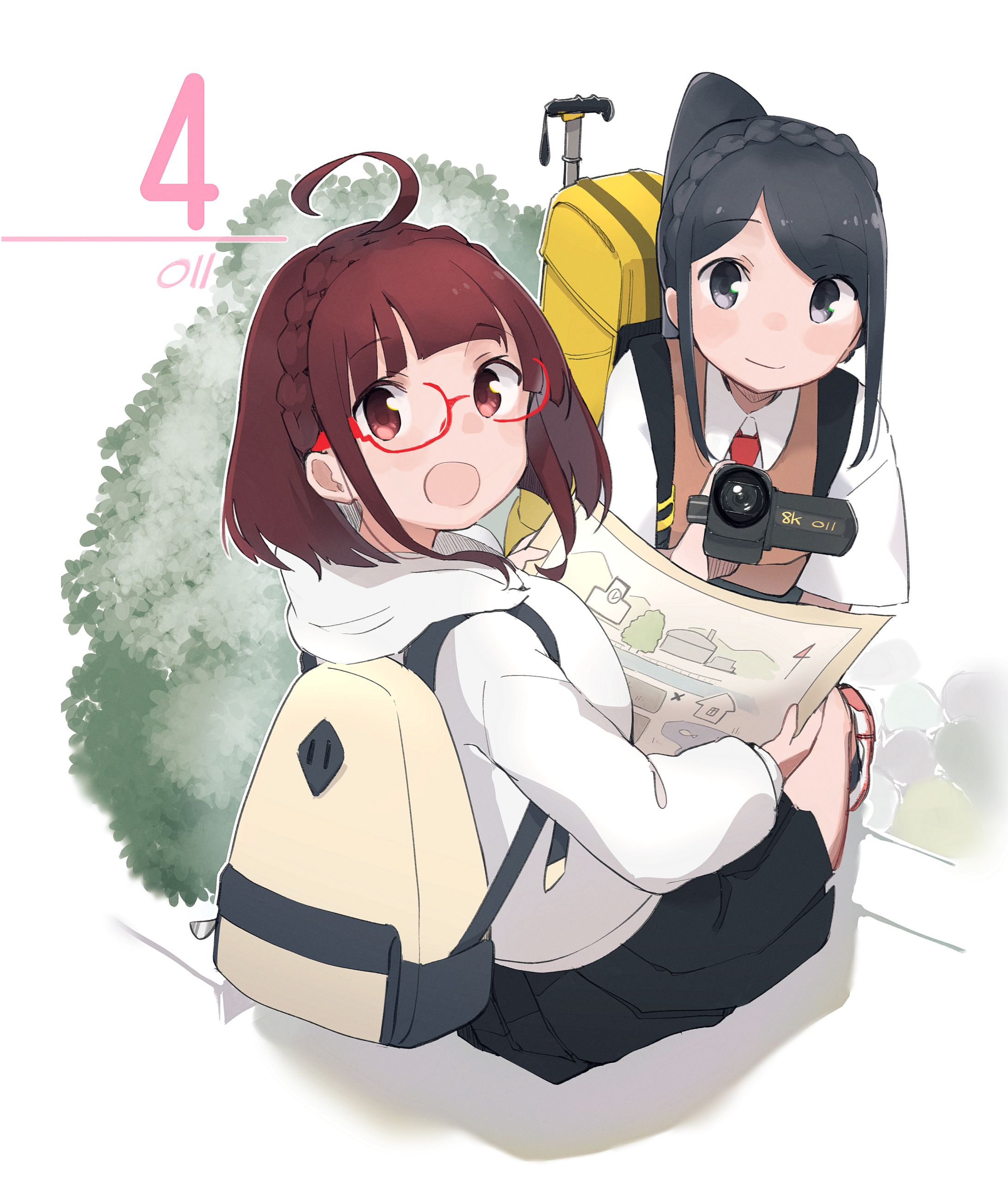 pixivFANBOX４月扉絵-1