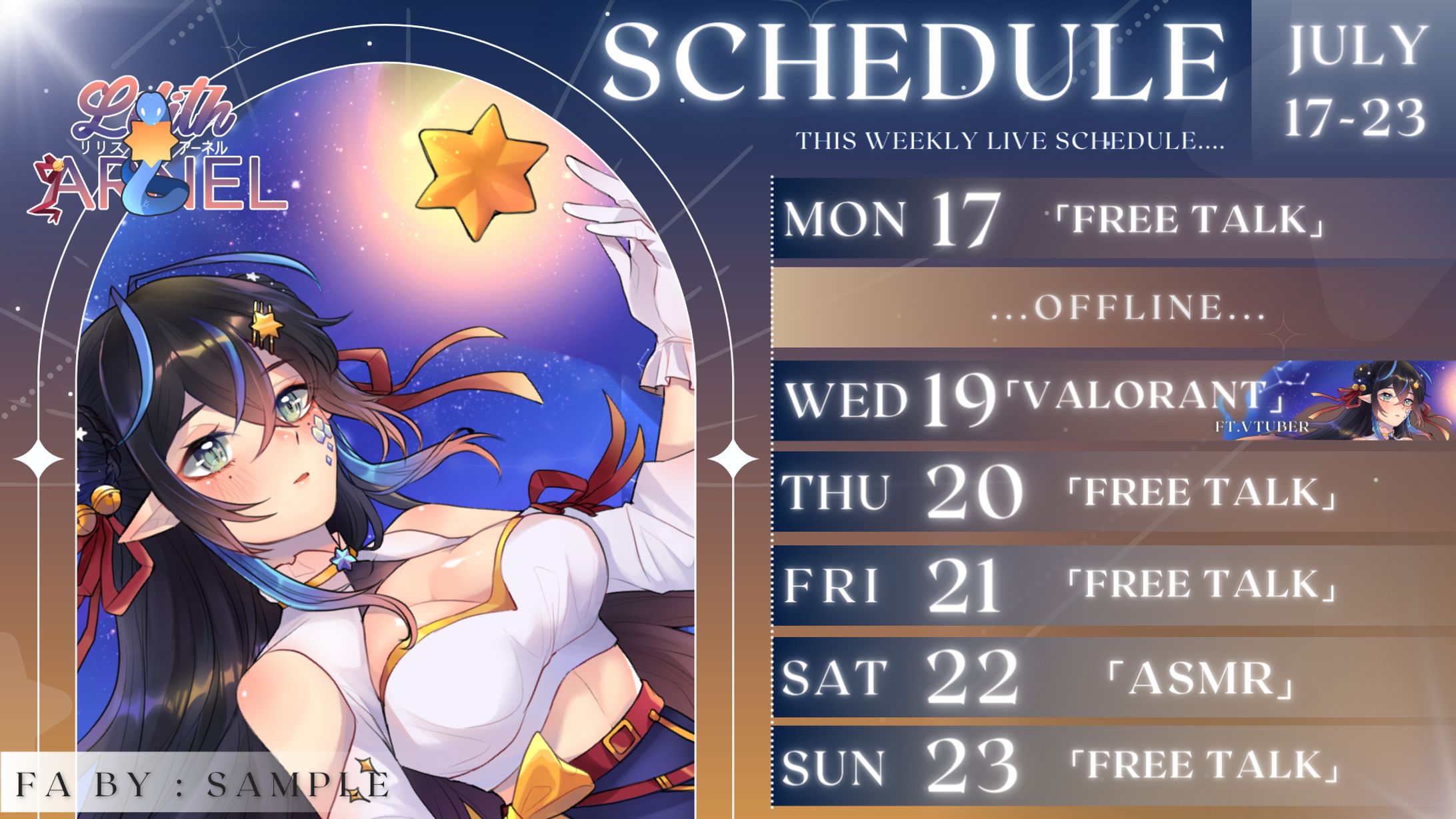 Lilitha Ch. Stream schedule-1