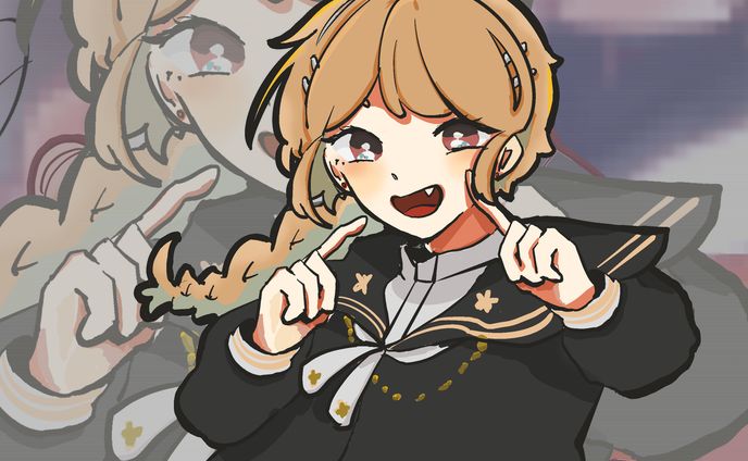 創作アイドルみくるくん ライブイラスト