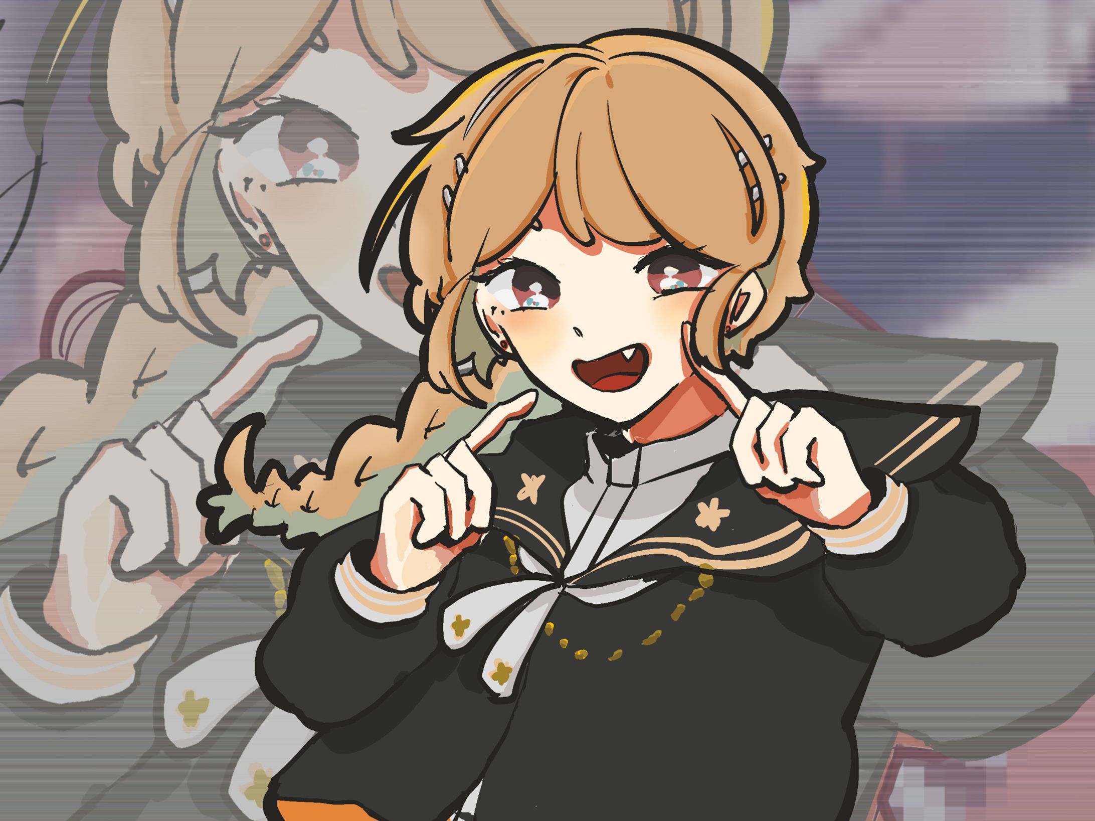 創作アイドルみくるくん ライブイラスト-1