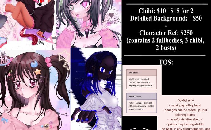 COMMISSION INFO