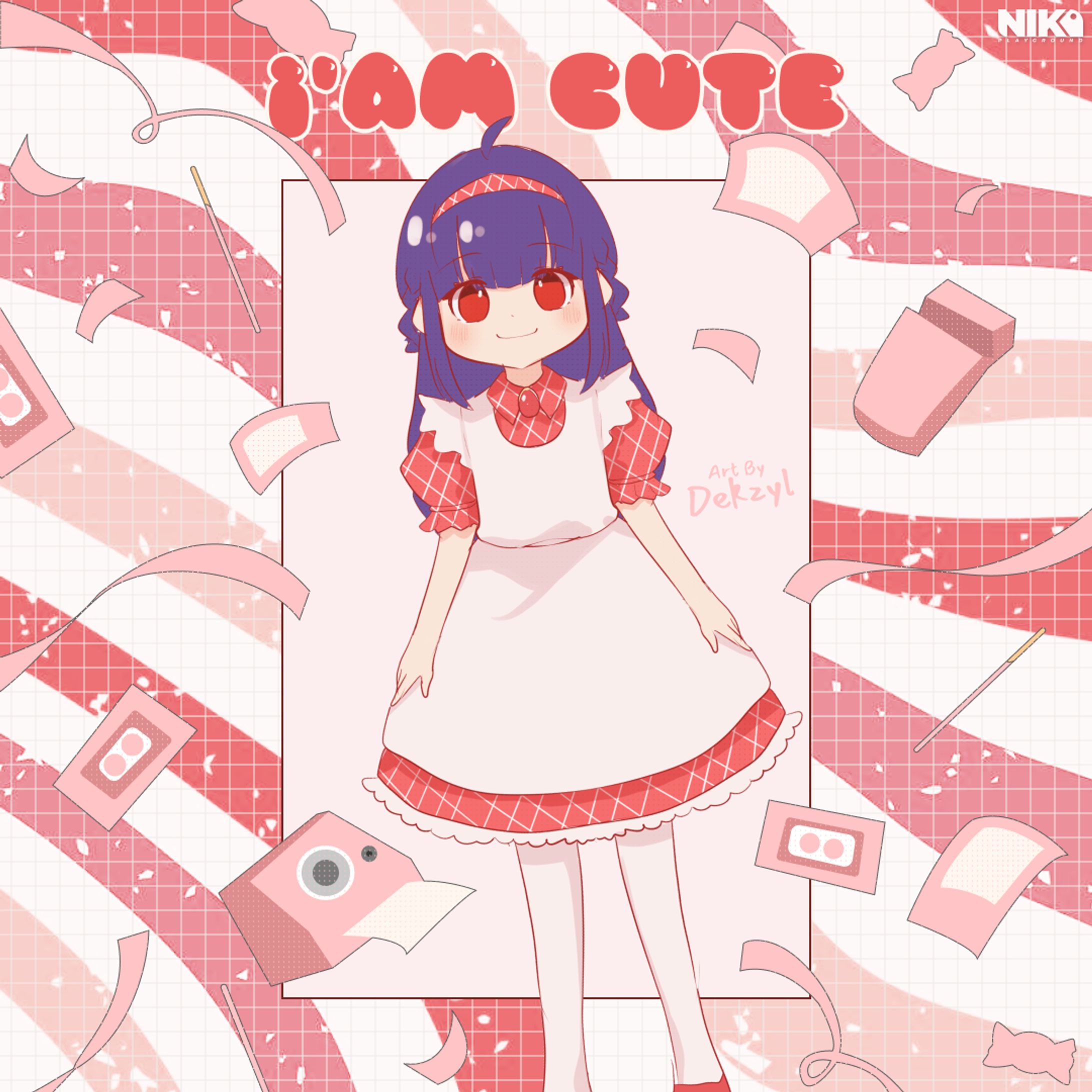 Poster I'm Cute -1