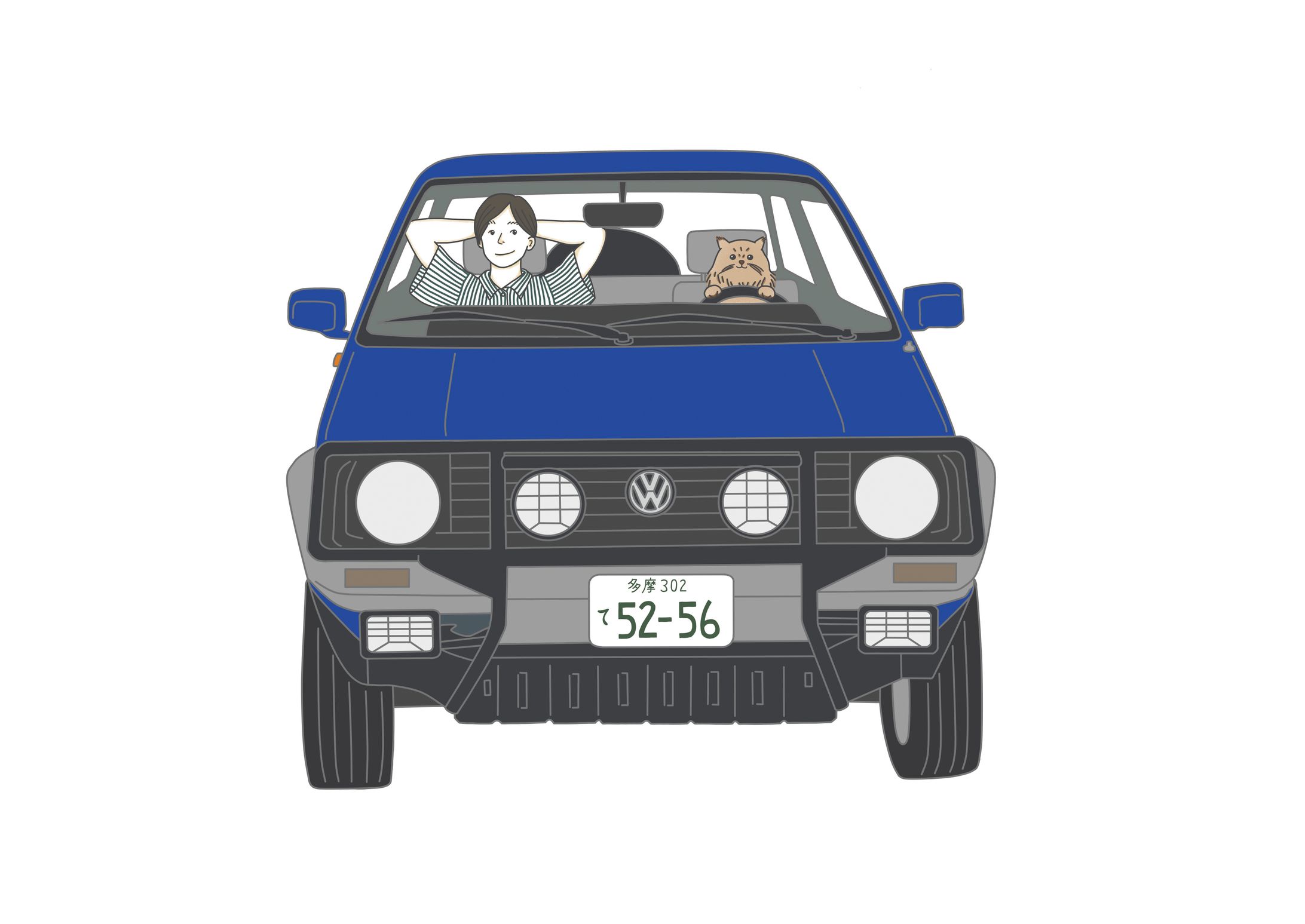 車と猫-1