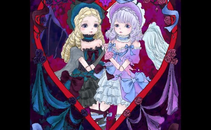 ♊️ Gémeaux ⋆꙳
𓂃𓂃𓂃𓂃𓂃𓂃𓂃𓂃𓂃𓂃

꙳☄︎ 👼 Angèle＆diable 😈✯‬ 

サーカスで綱渡りをしてる双子の女の子。お互いの事が好きすぎてドレススカートをくっつけ、足もリボンで結んでいる。天使と悪魔として生まれて恐れられて、捨てられてしまった...。今は2人だけの世界に入れて幸せそう。。

 #イラスト  #art  #illustration  #illust  #オリジナル #イラスト好きな人と繋がりたい  #イラストグラム  #絵描きさんと繋がりたい  #絵柄が好みって人にフォローされたい  #일러스트 #插图 #アンティーク #antique #ビスクドール #人形 #poupée #marionnette #双子座  #天使  #Gémeaux  #circus  #サーカス #ロリータ  #ゴシック  #ゴスロリ #星座  #十二星座  #タロットカード  #tarotcards  #不気味